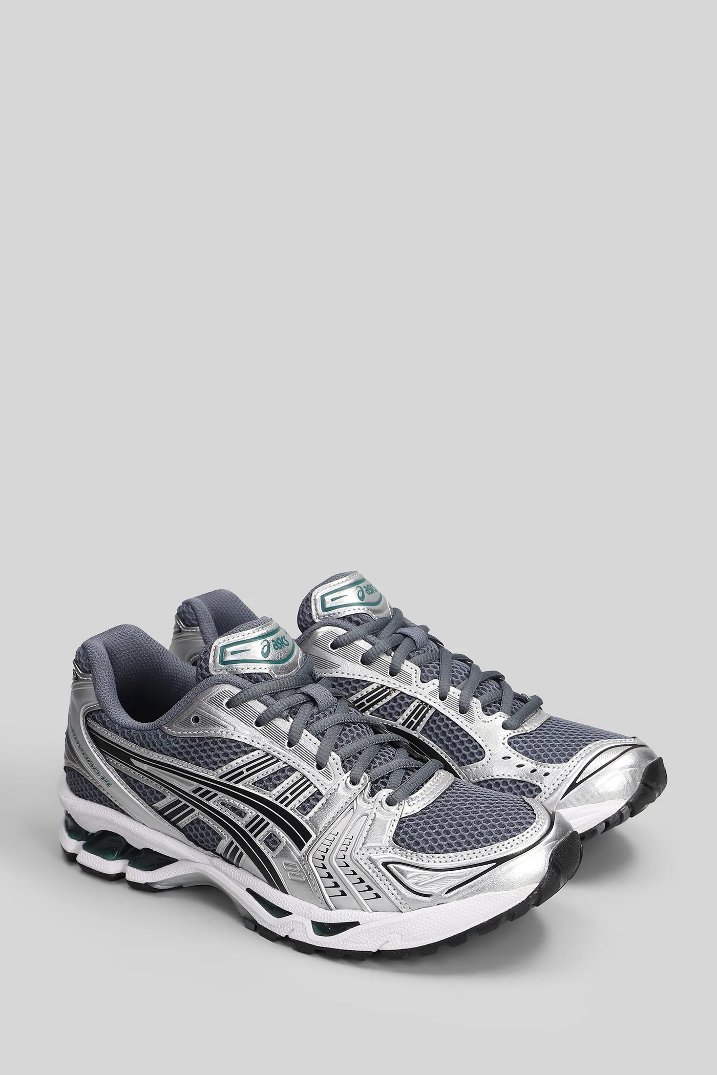Gel-Kayano 14 Sneakers in silver leather and fabric - Image 62