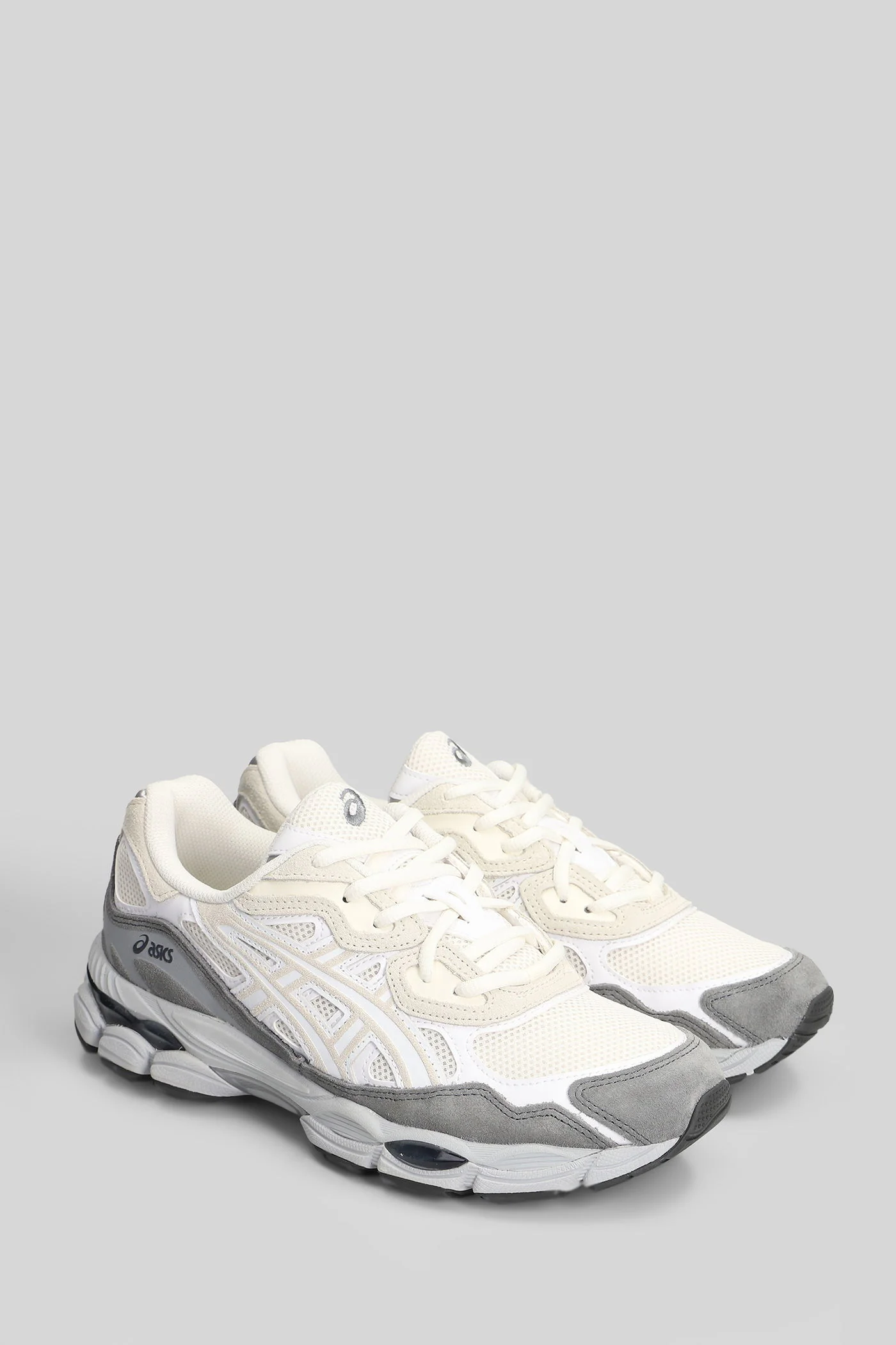 Gel-Nyc Sneakers in beige Suede and fabric - Image 2