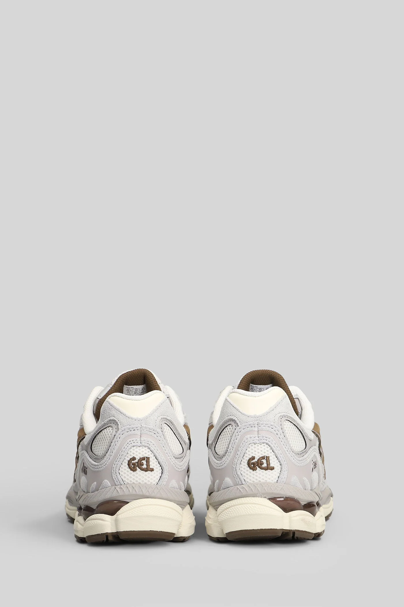 Gel-Nyc Sneakers in grey Suede and fabric - Image 4