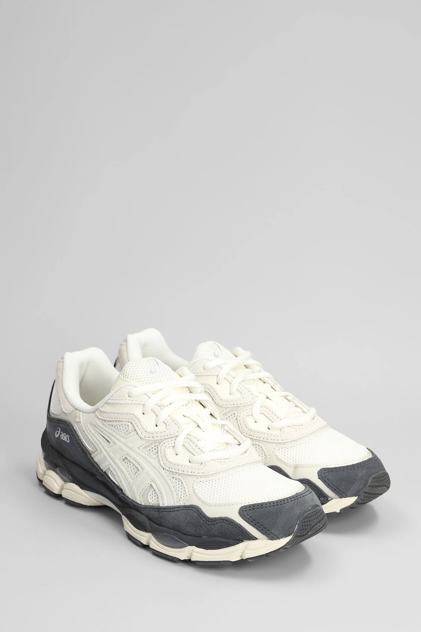 Gel-Nyc Sneakers in white Suede and fabric - Image 2