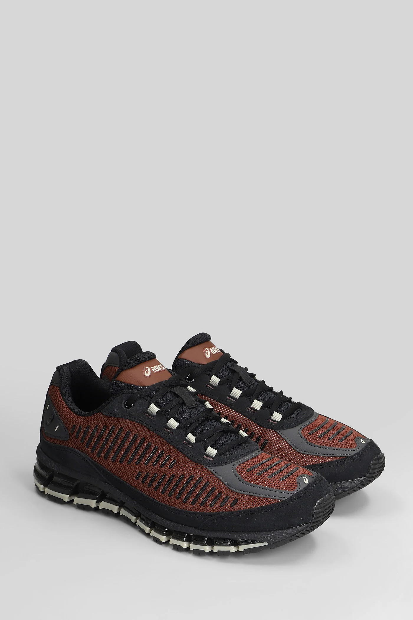 Gel-Quantum 360 Sneakers in brown Suede and fabric - Image 2