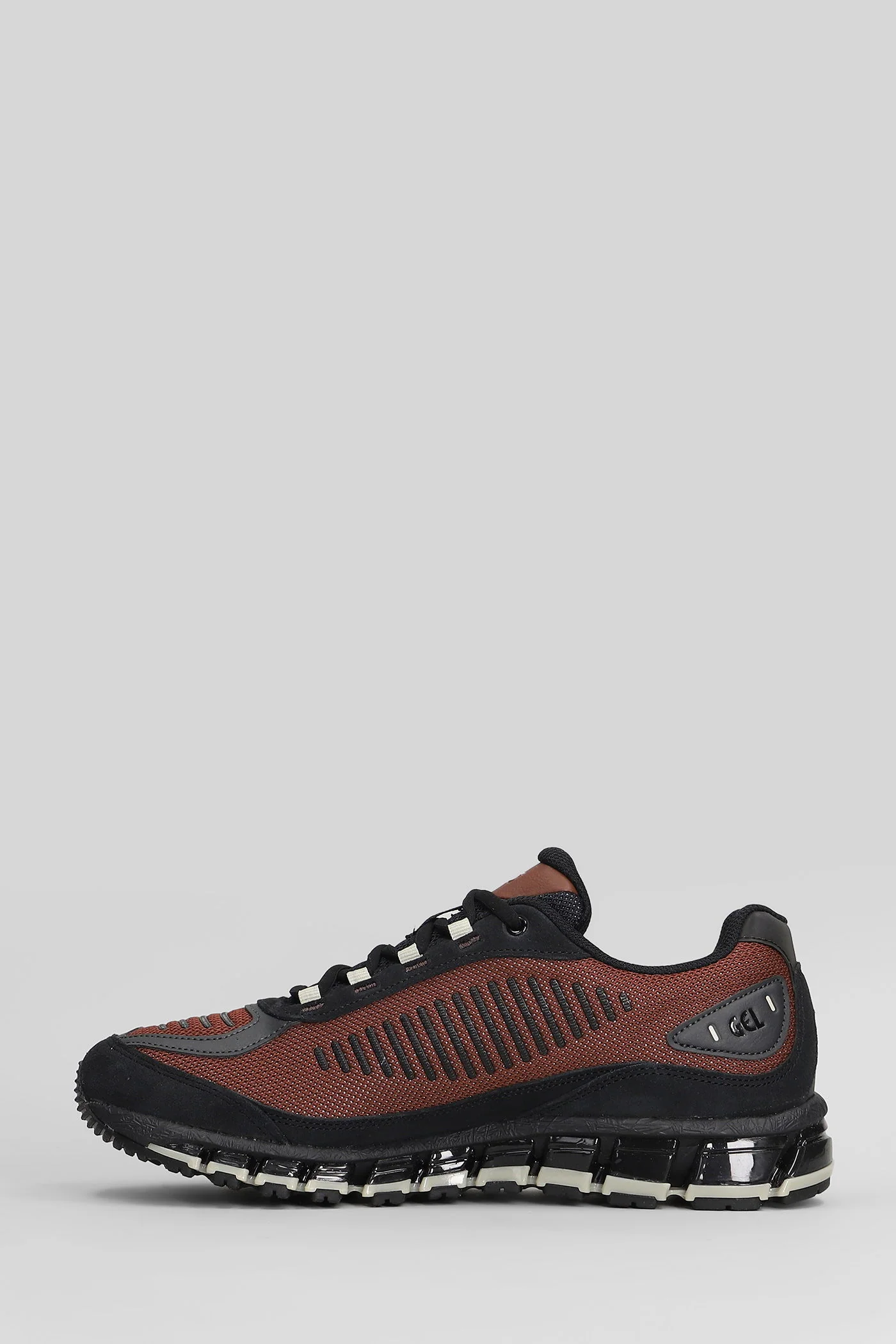 Gel-Quantum 360 Sneakers in brown Suede and fabric - Image 3