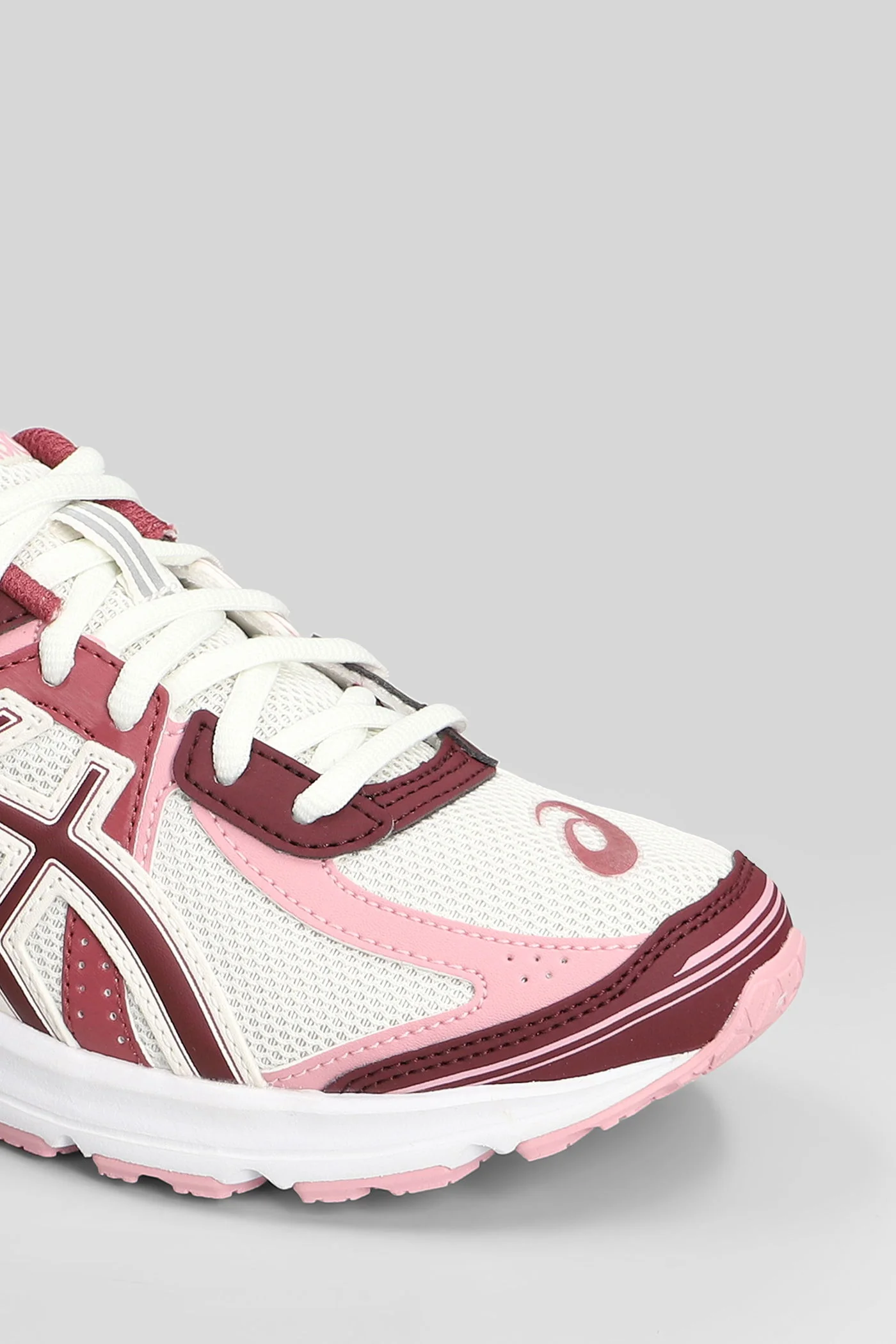 Jog 100S Sneakers in beige leather and fabric - Image 5