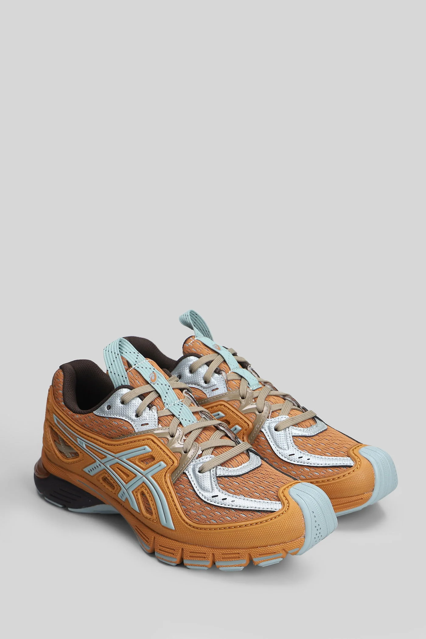 Ub12-S Gel-Sd-Lyte Sneakers in orange leather and fabric - Image 2