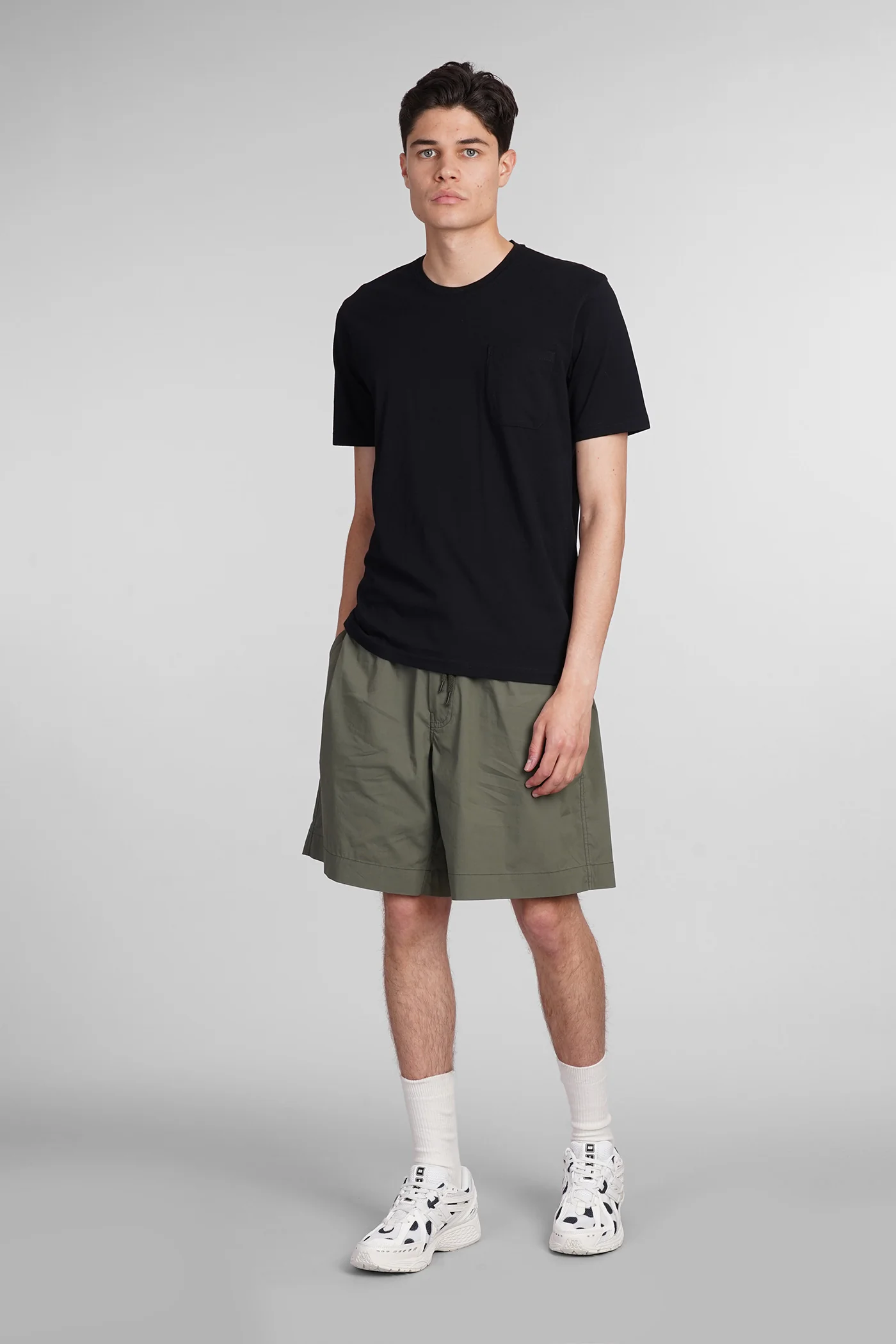 Bermuda nemo Shorts in green cotton - Image 2