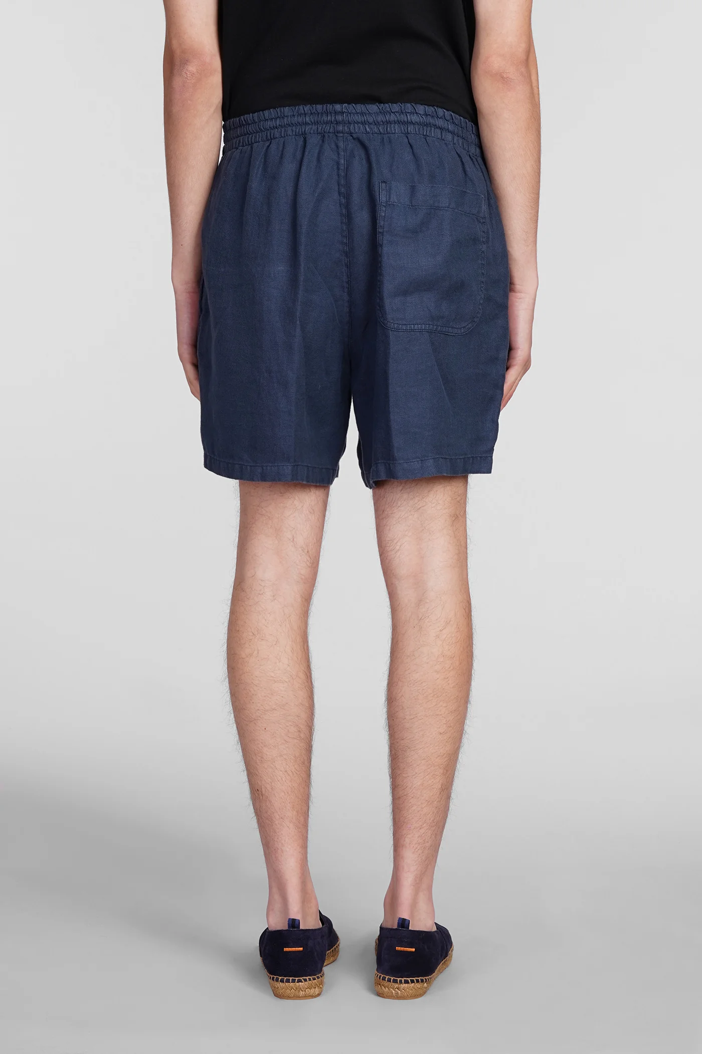 Bermuda Roque Shorts in blue Chanvre - Image 3