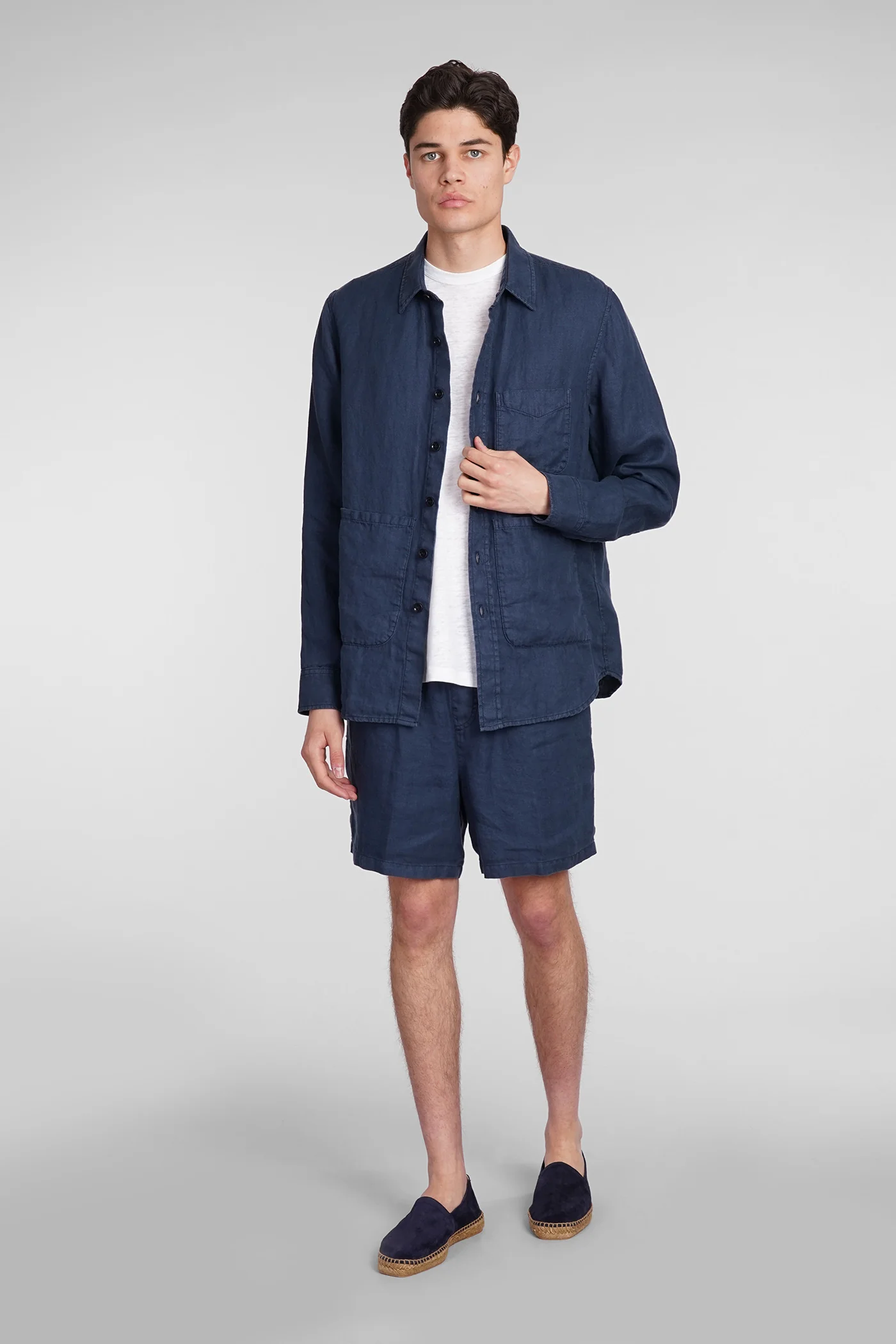 Camicia UT Shirt in blue Chanvre - Image 2