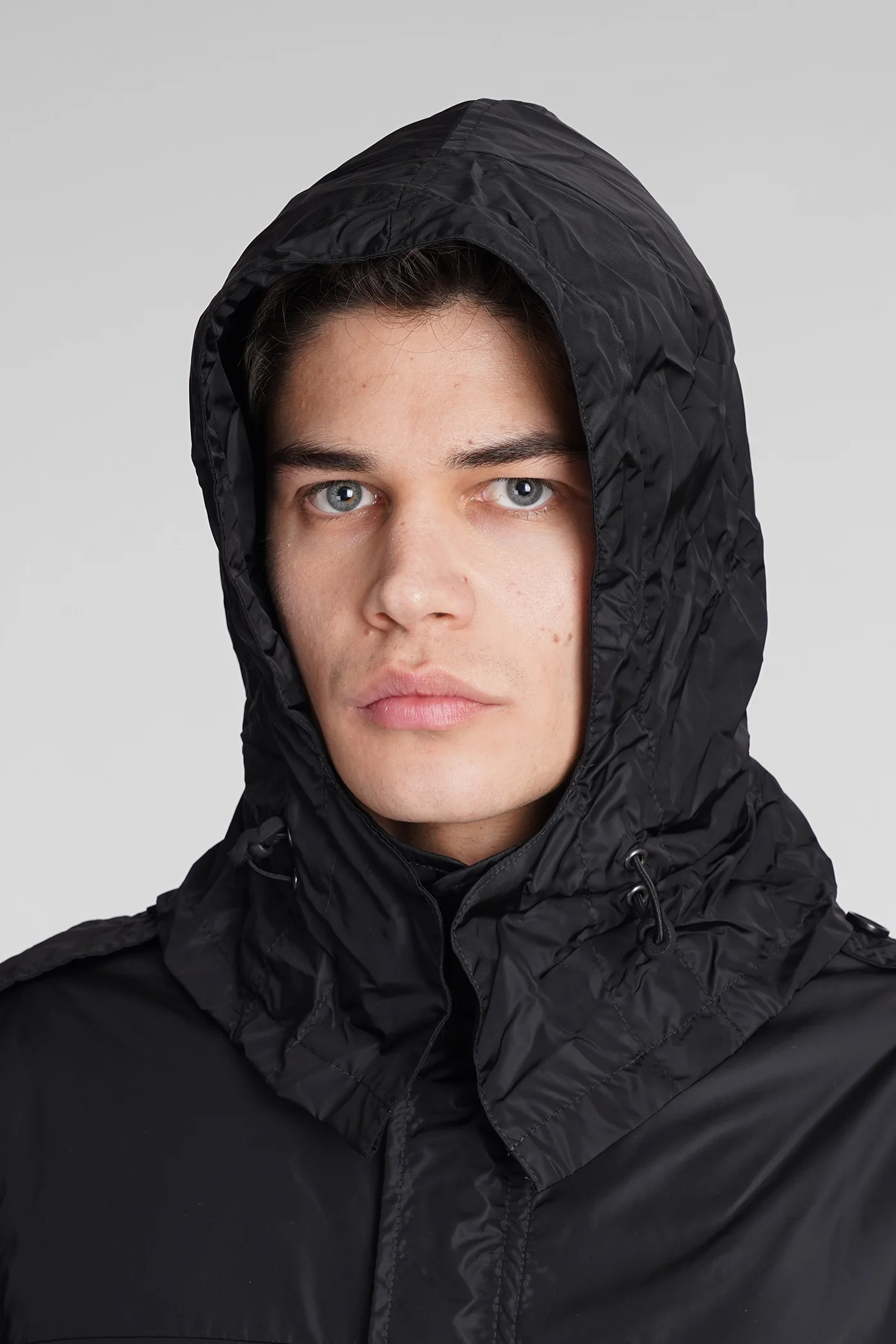 Giub. Minifield Vent Casual jacket in black polyamide - Image 5