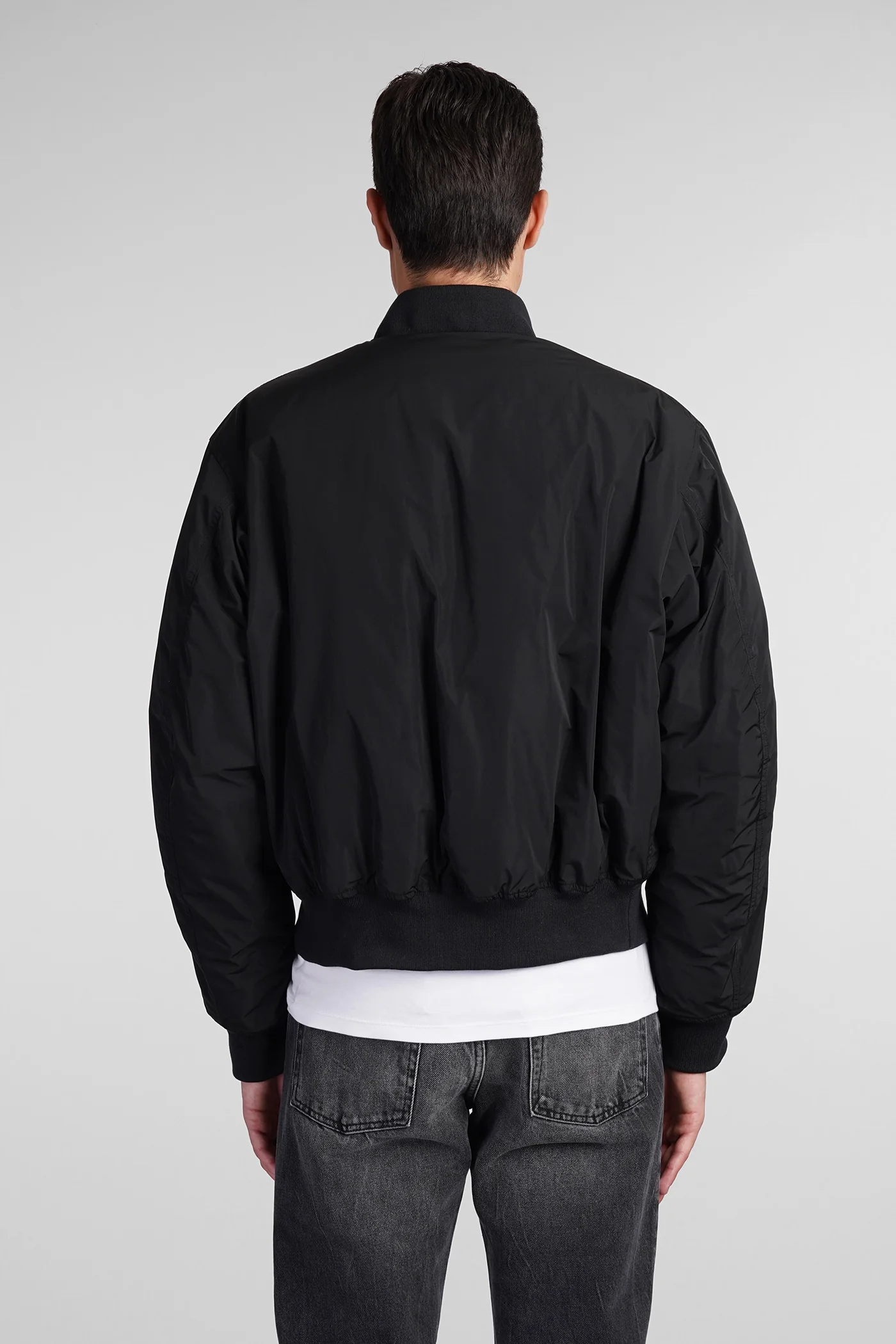 Gunner II Bomber Jacket in black polyester - Image 3