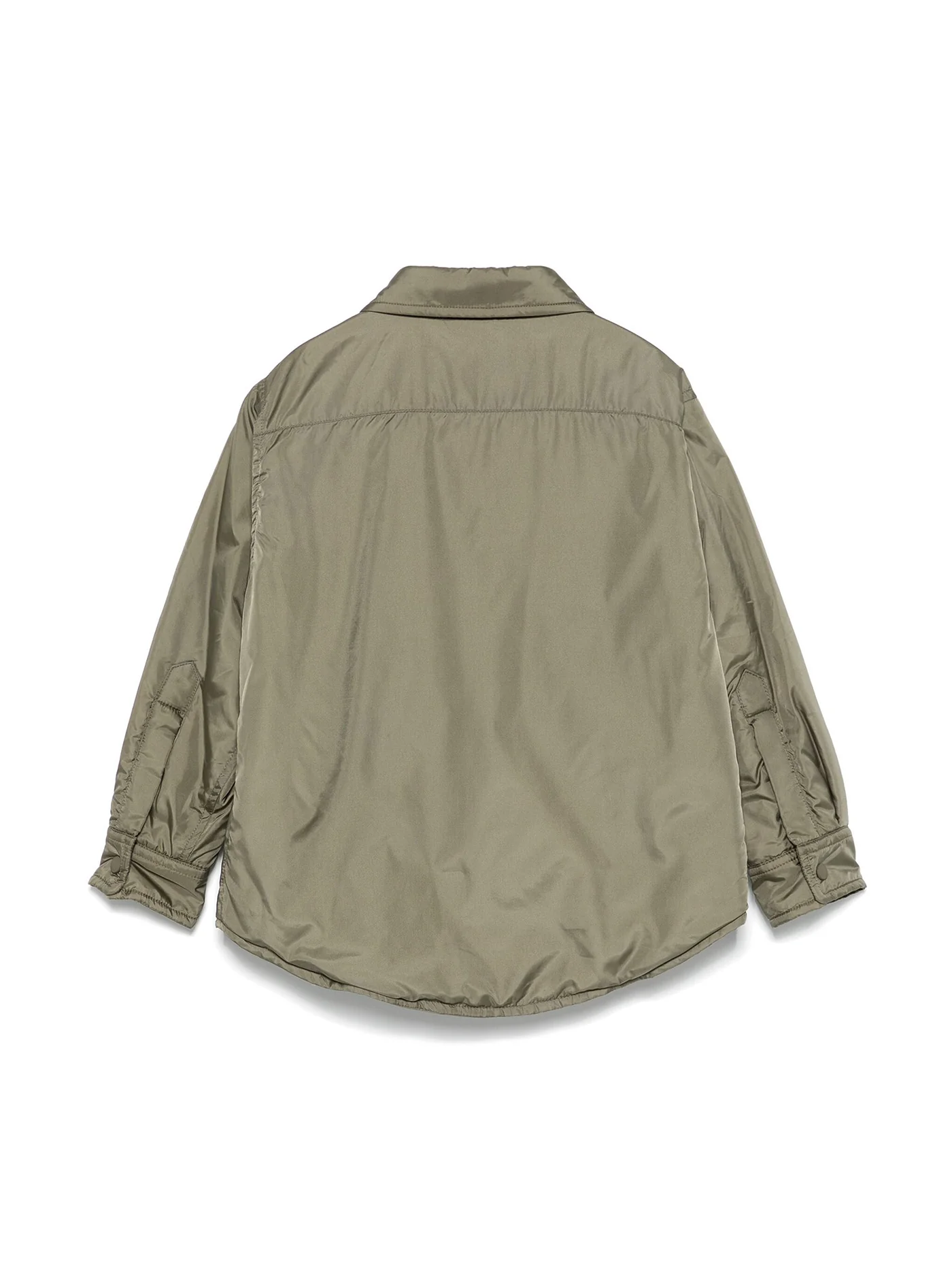 Casual jacket in green polyamide - Image 2