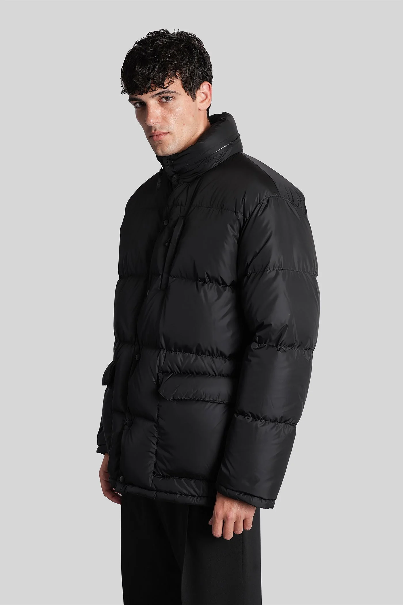 Moschino II puffer in black polyamide - Image 4