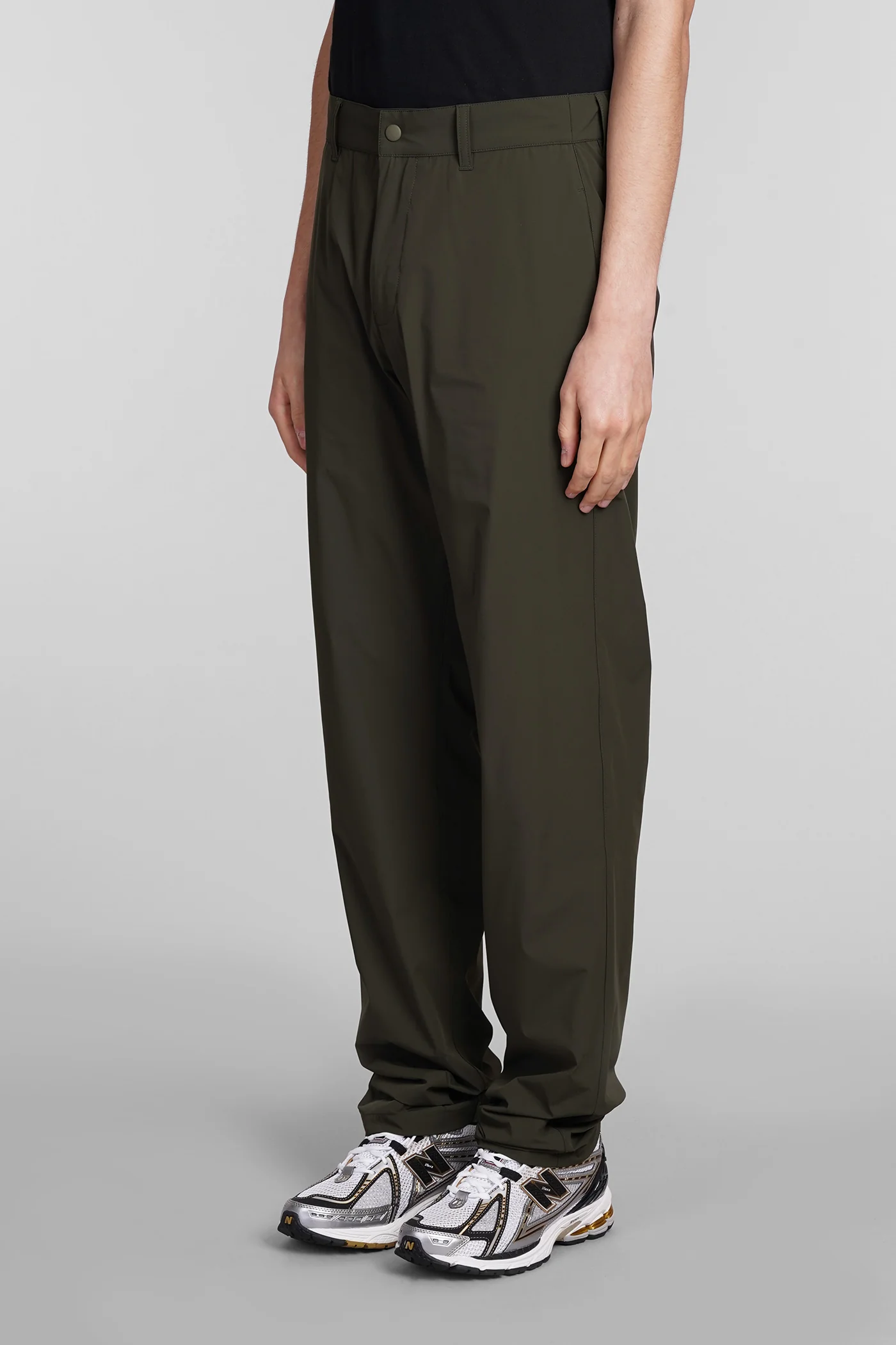 Pantalone Fast Pants in green polyamide - Image 4