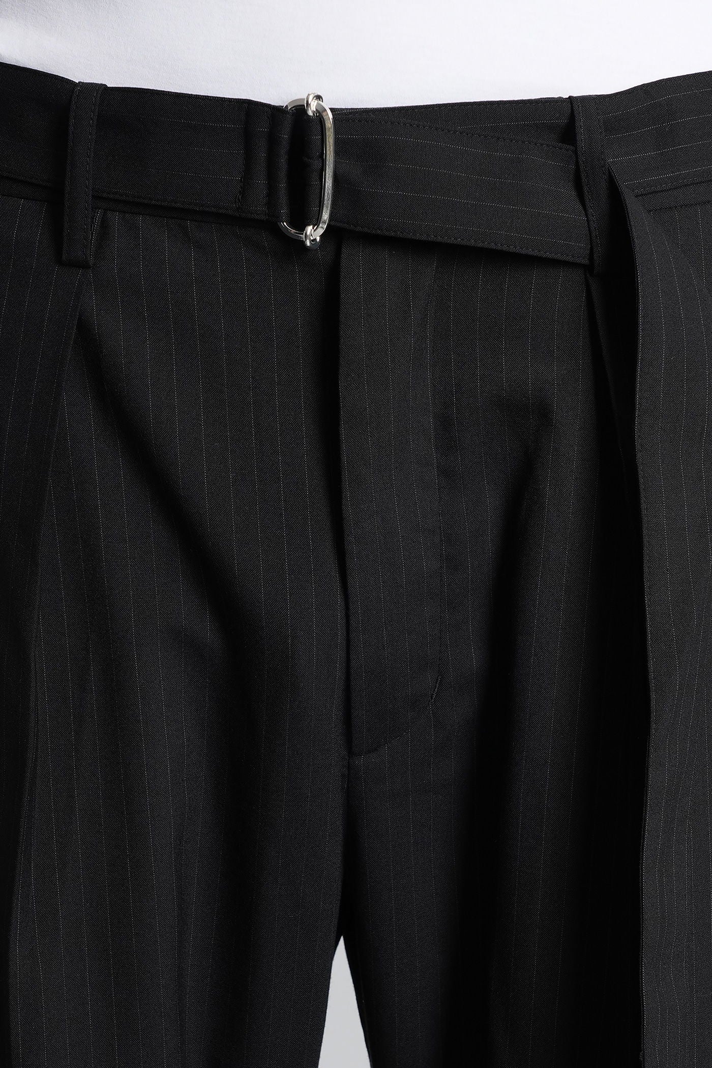 Pants in black polyester - Image 5