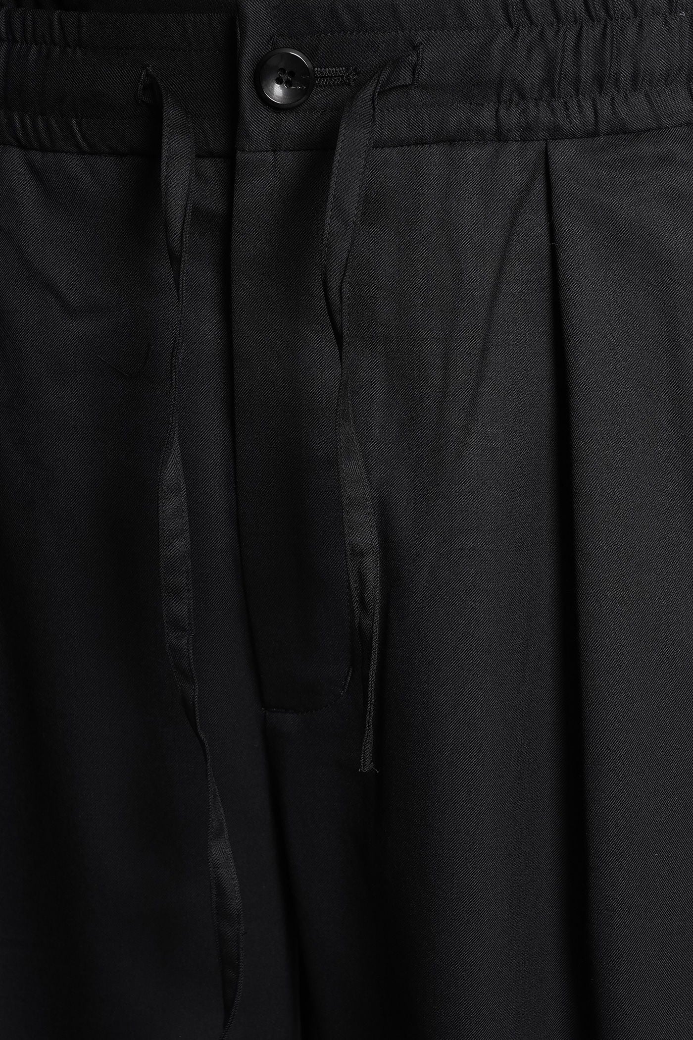 Pants in black polyester - Image 5