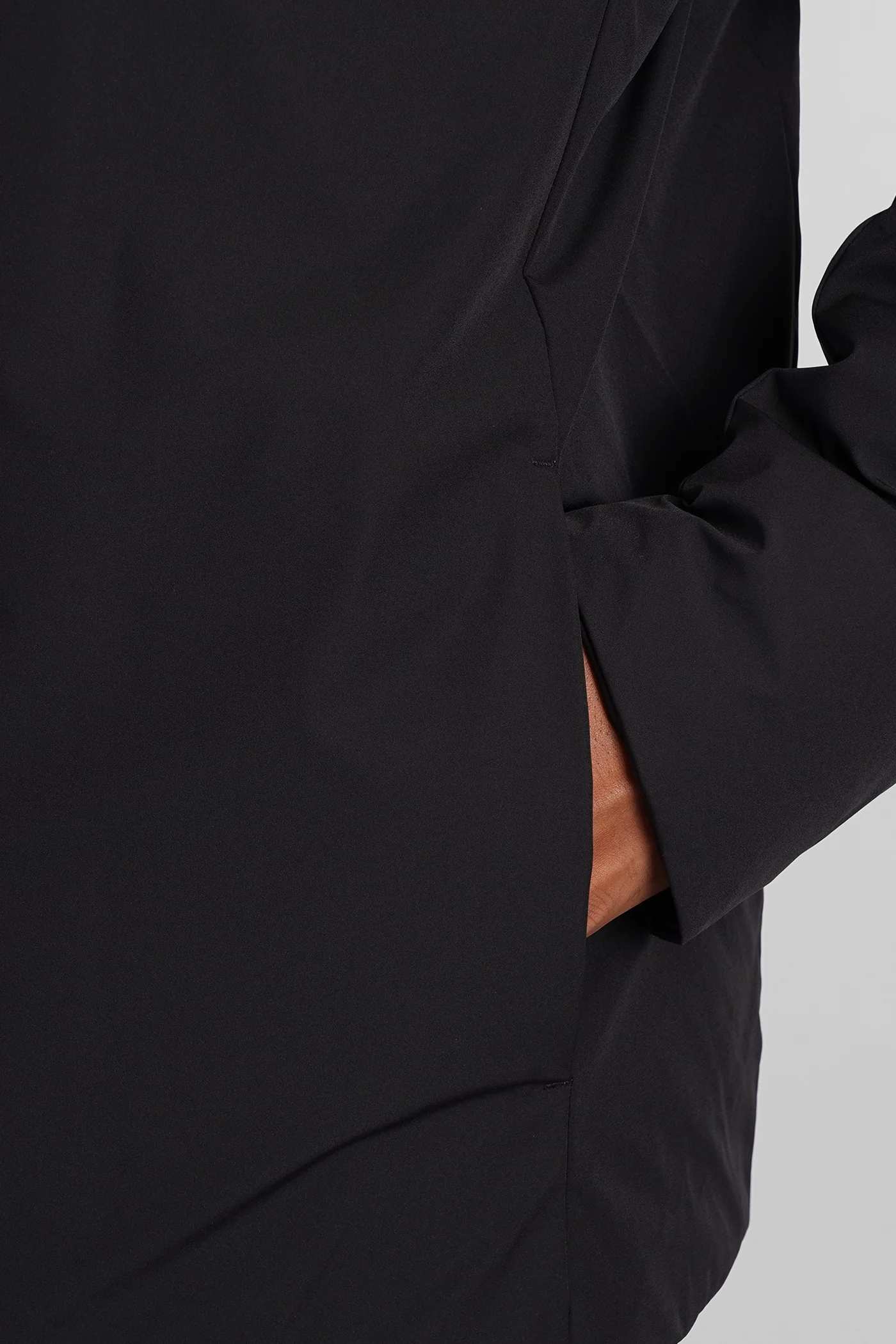 puffer in black nylon - Image 5