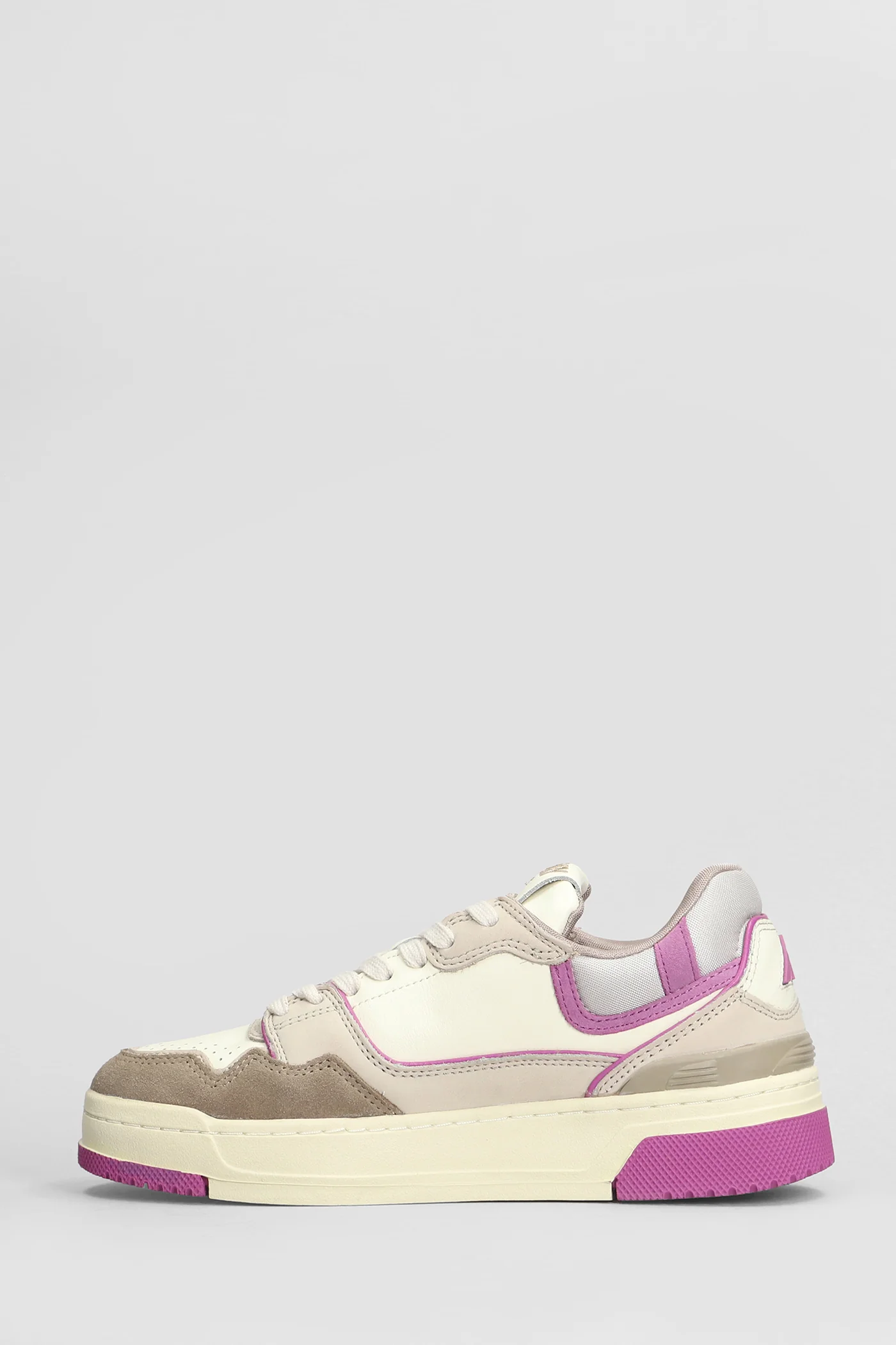 Clc Low Sneakers in leather color Suede and fabric - Image 3