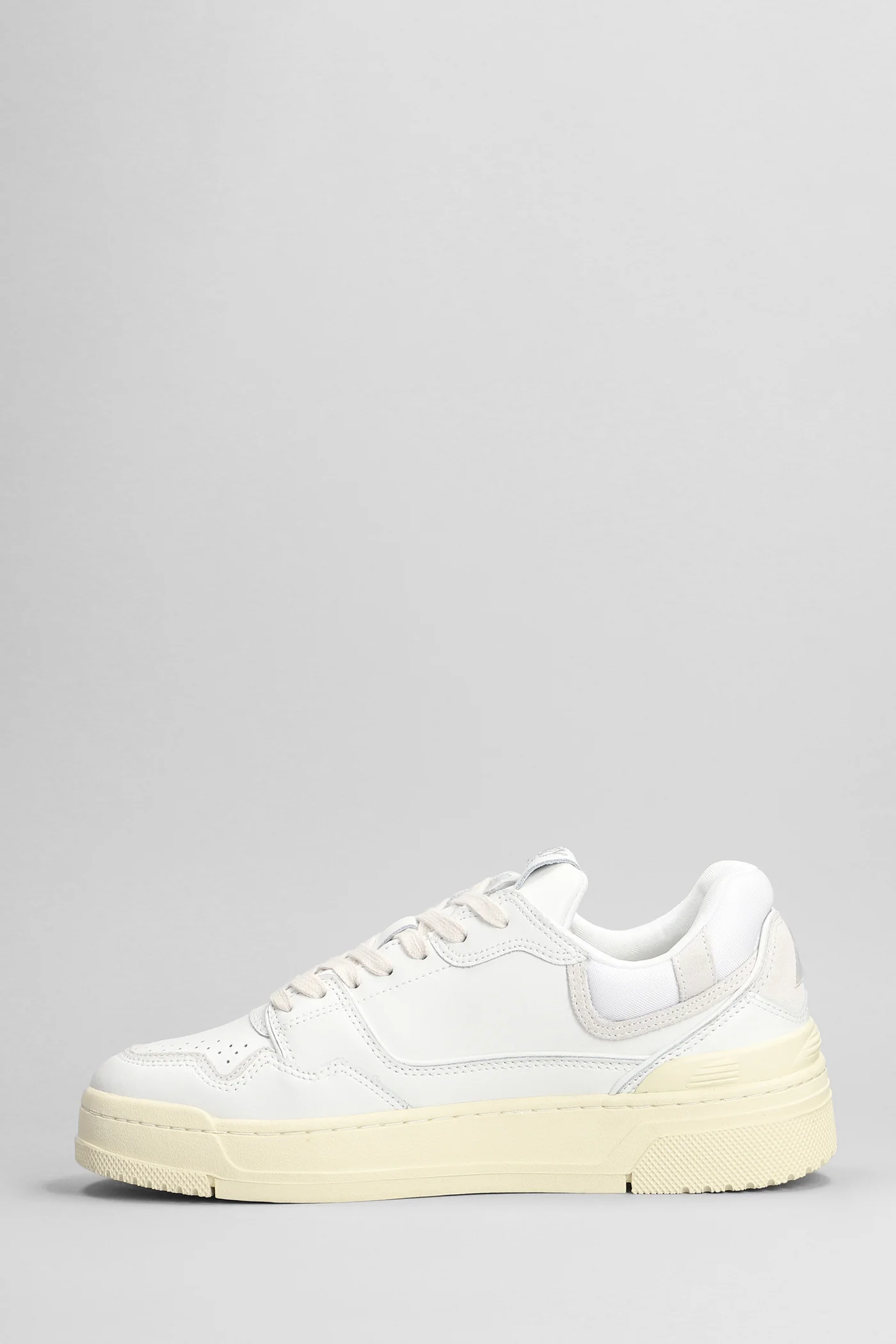 Clc Low Sneakers in white leather - Image 3