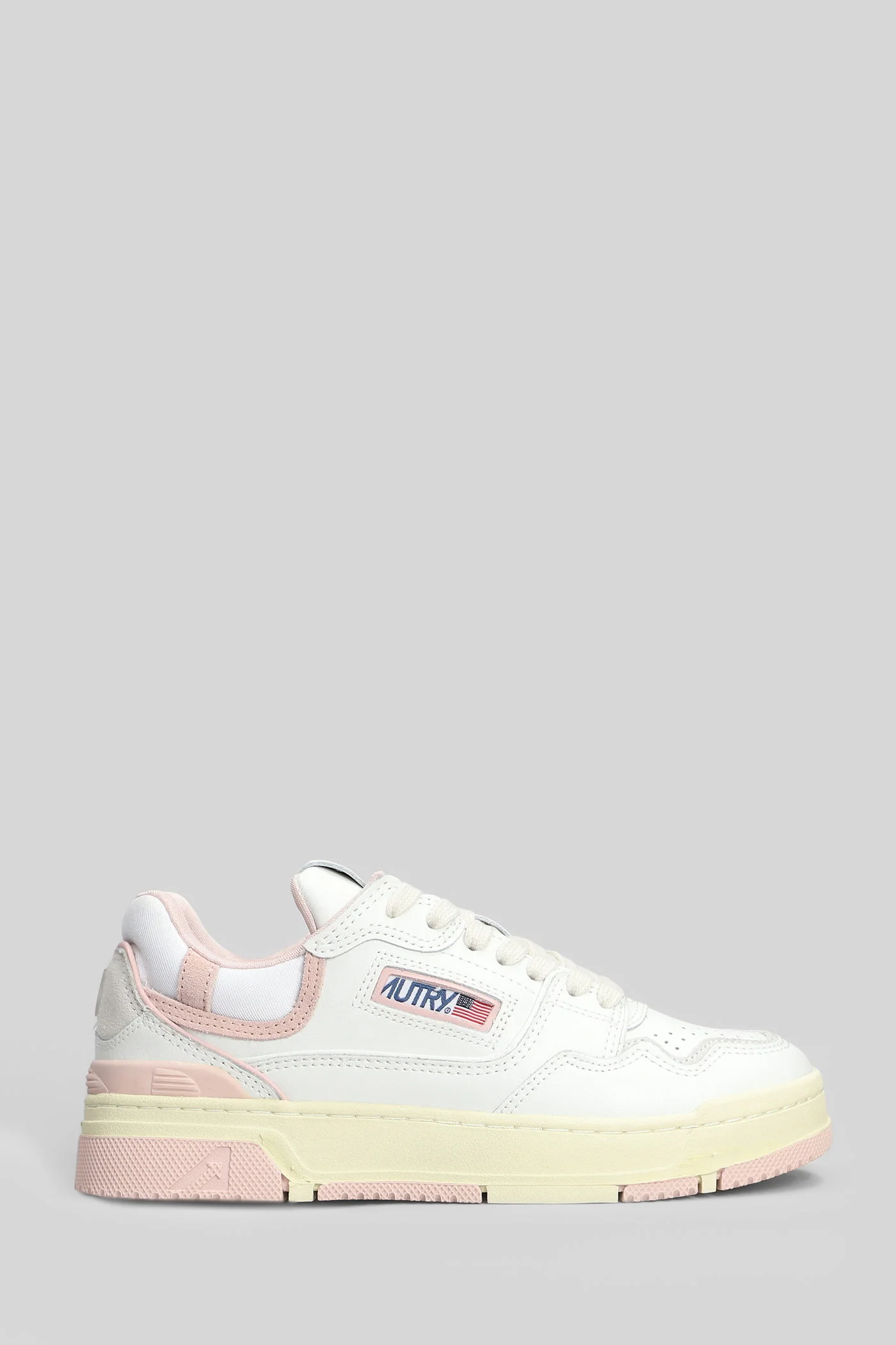 Clc Low Sneakers in white leather