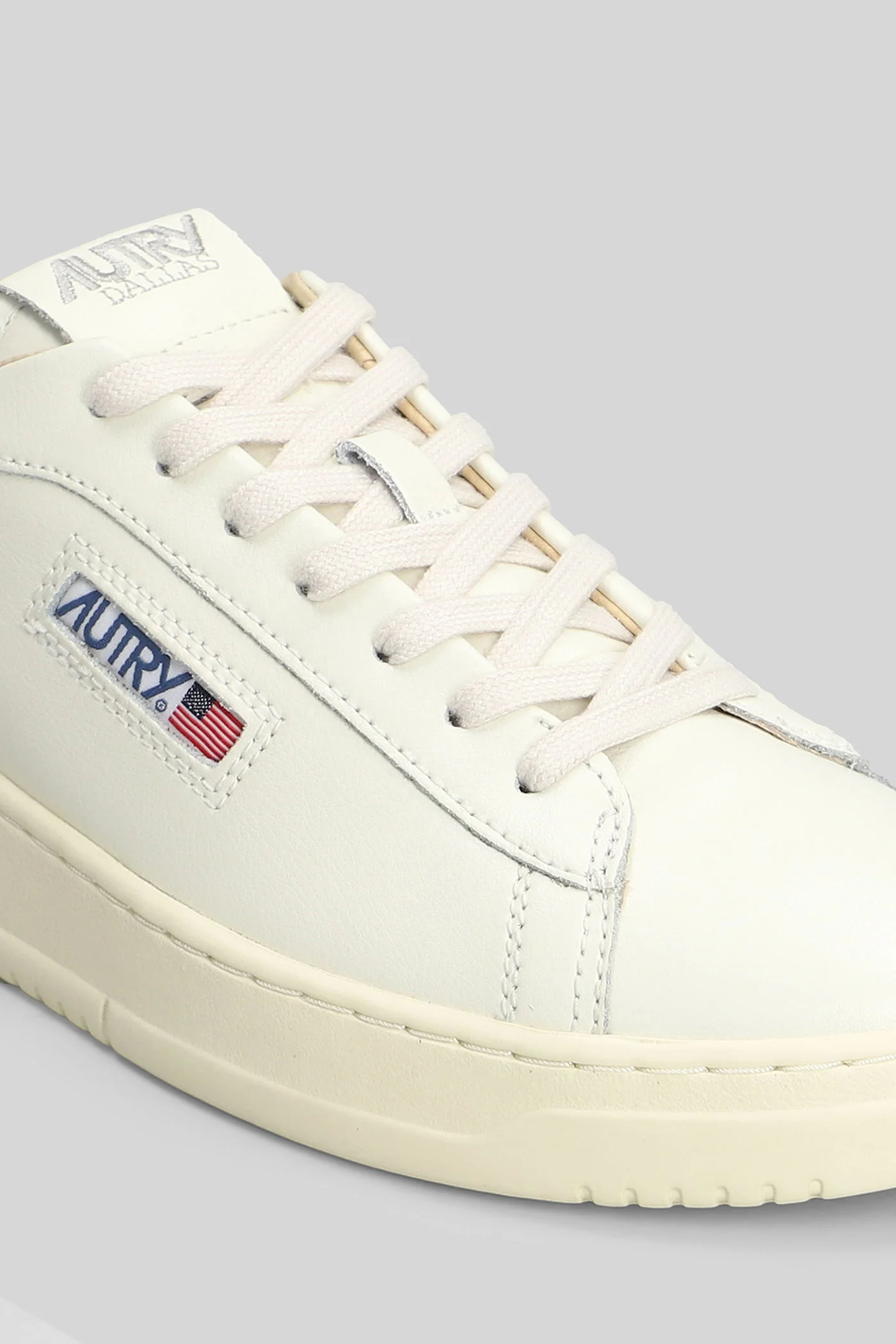 Dallas low Sneakers in white leather - Image 5