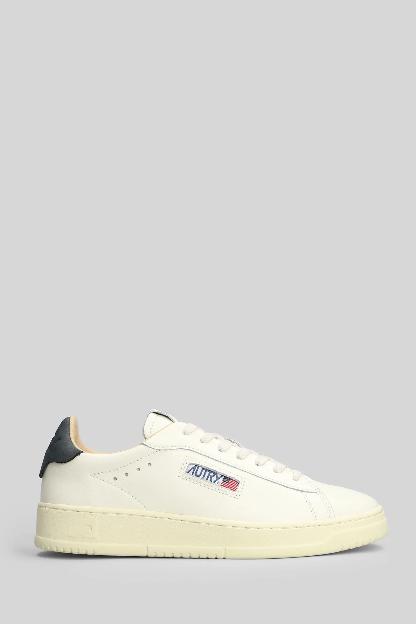Dallas low Sneakers in white leather