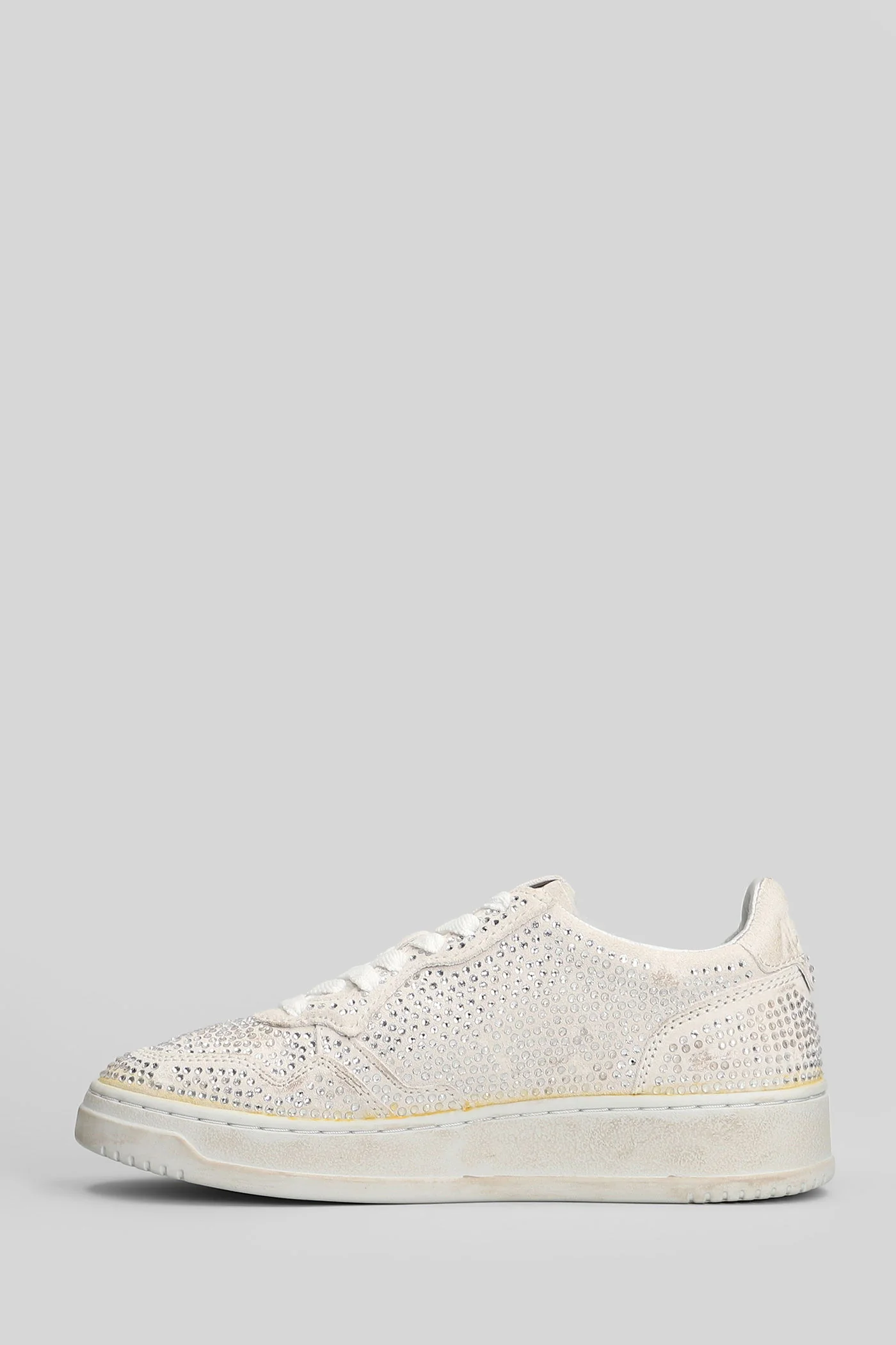 Medalist low Sneakers in grey suede - Image 3