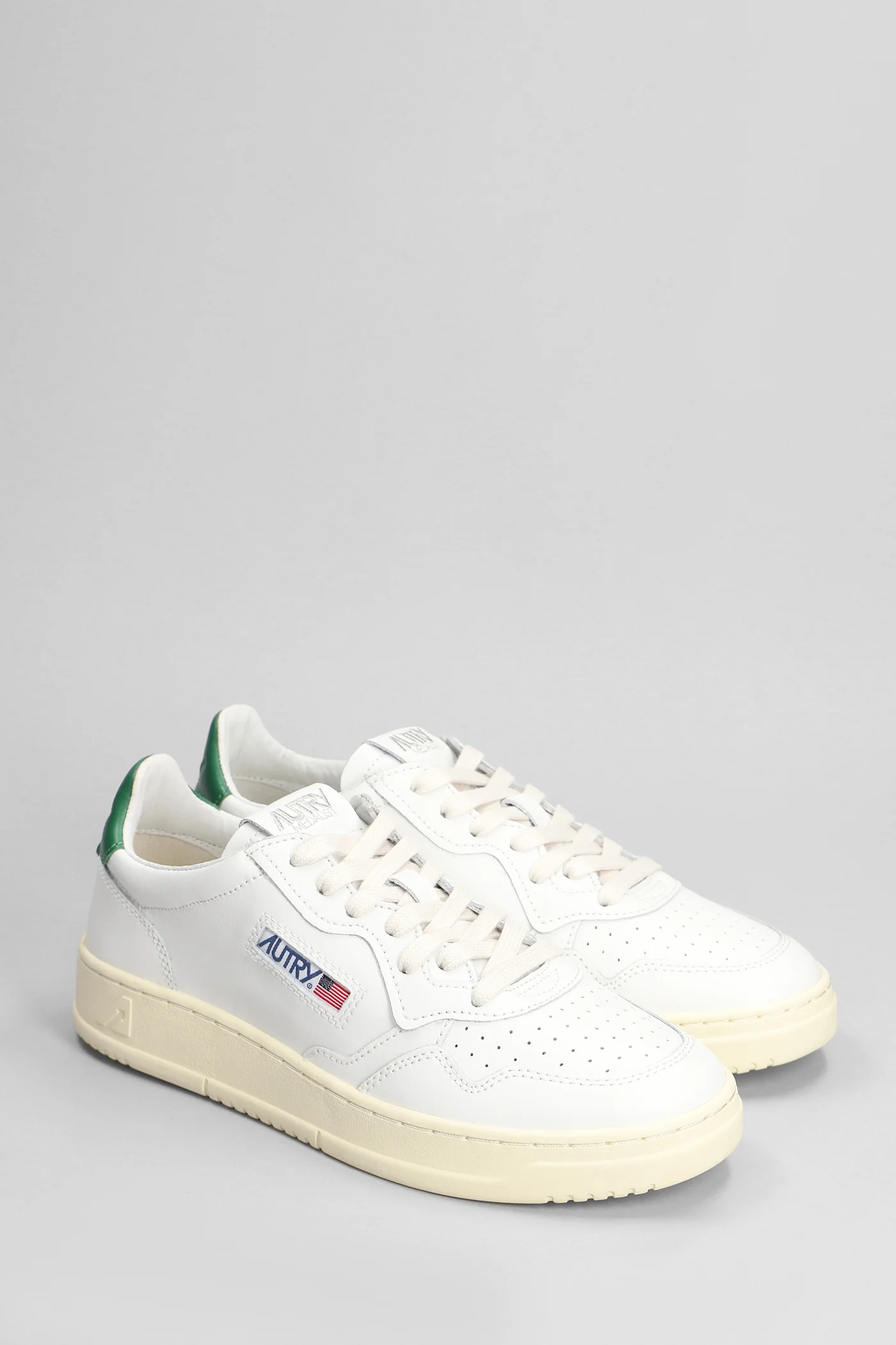 Medalist Low Sneakers in white leather - Image 2