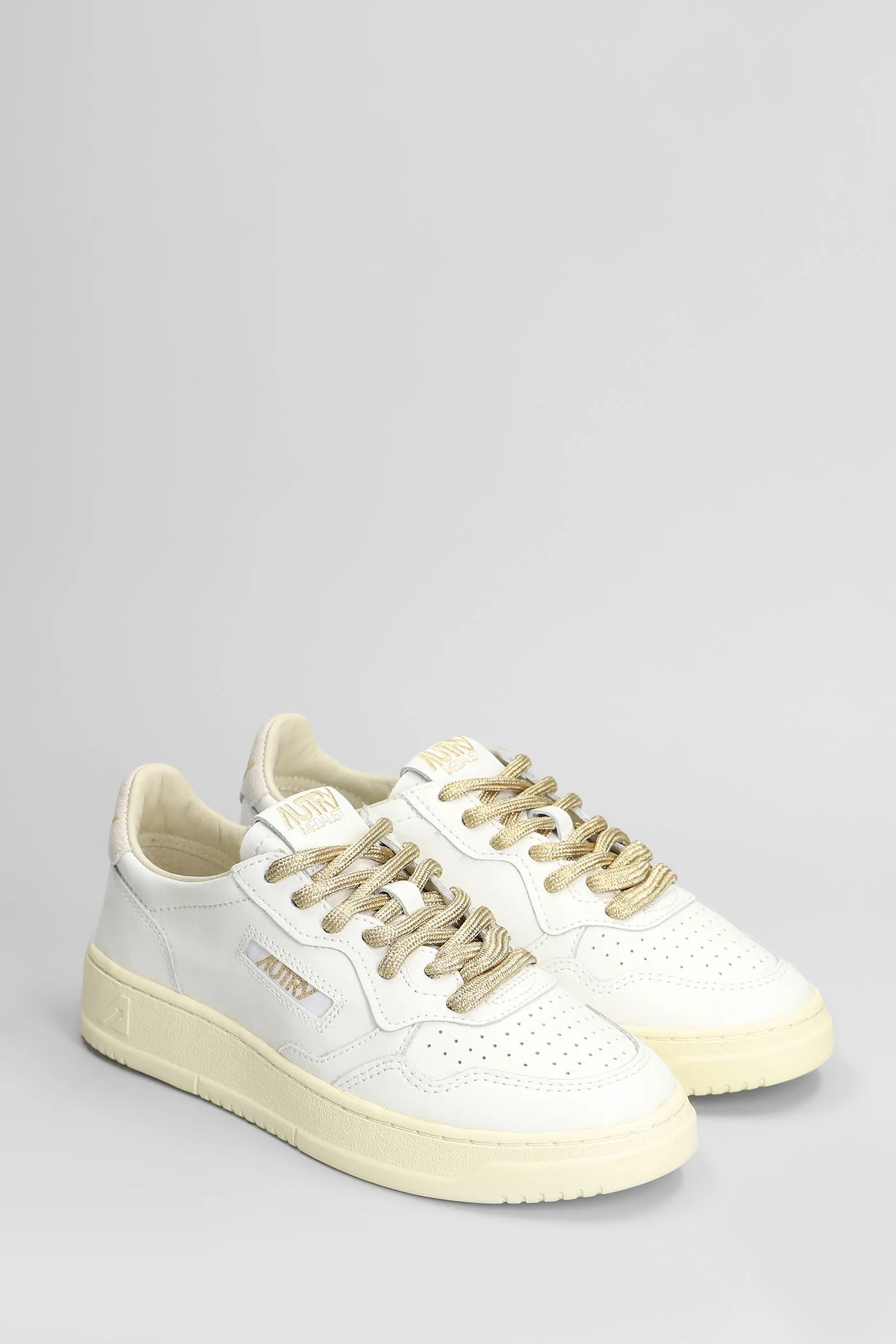 Medalist Low Sneakers in white leather - Image 2