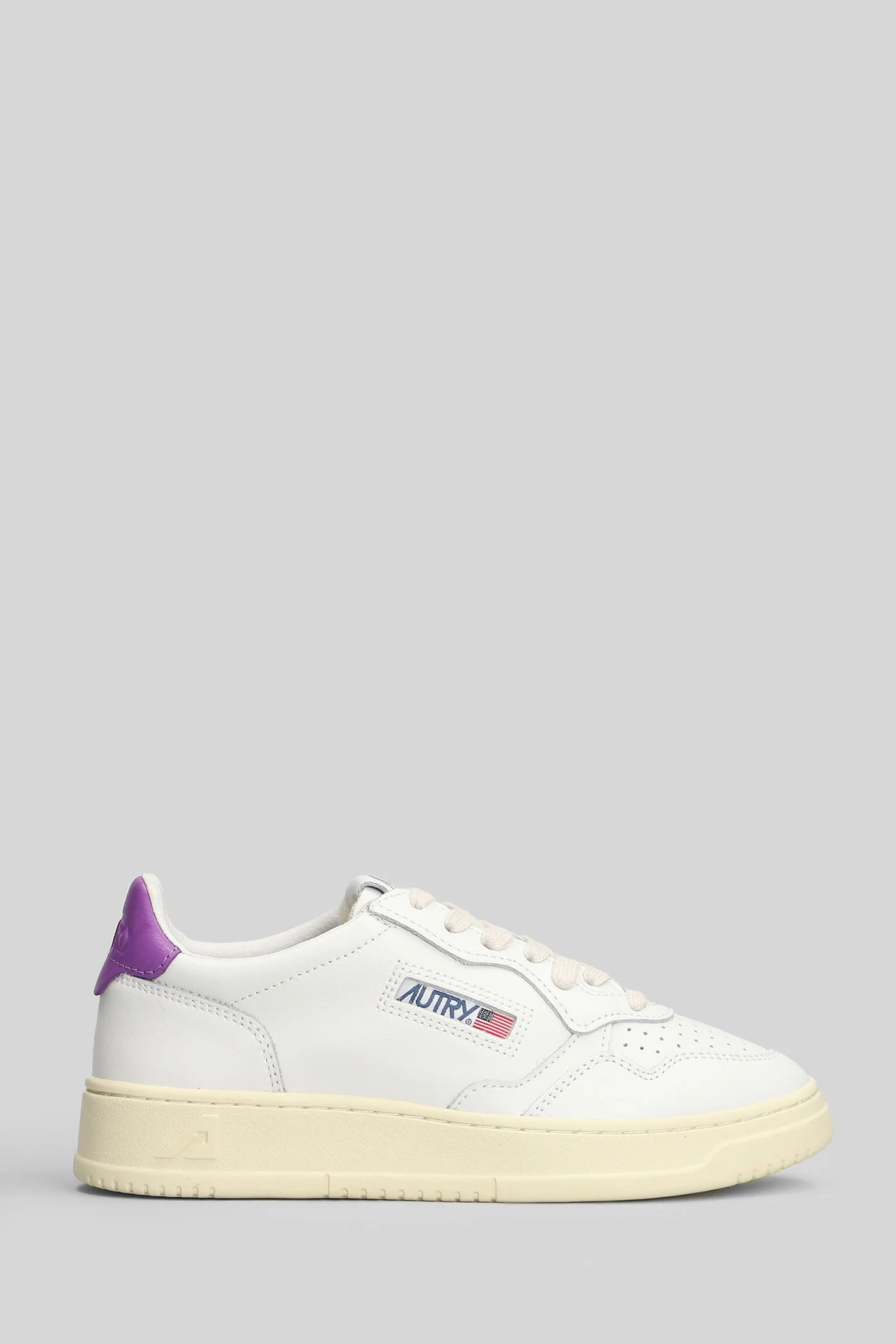 Medalist Low Sneakers in white leather - Image 6