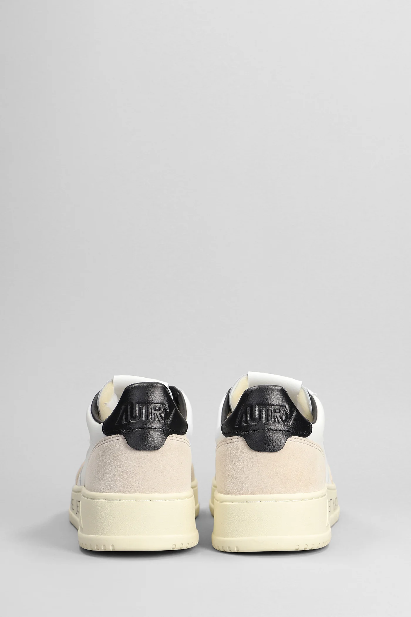 Medalist Low Sneakers in white suede and leather - Image 4