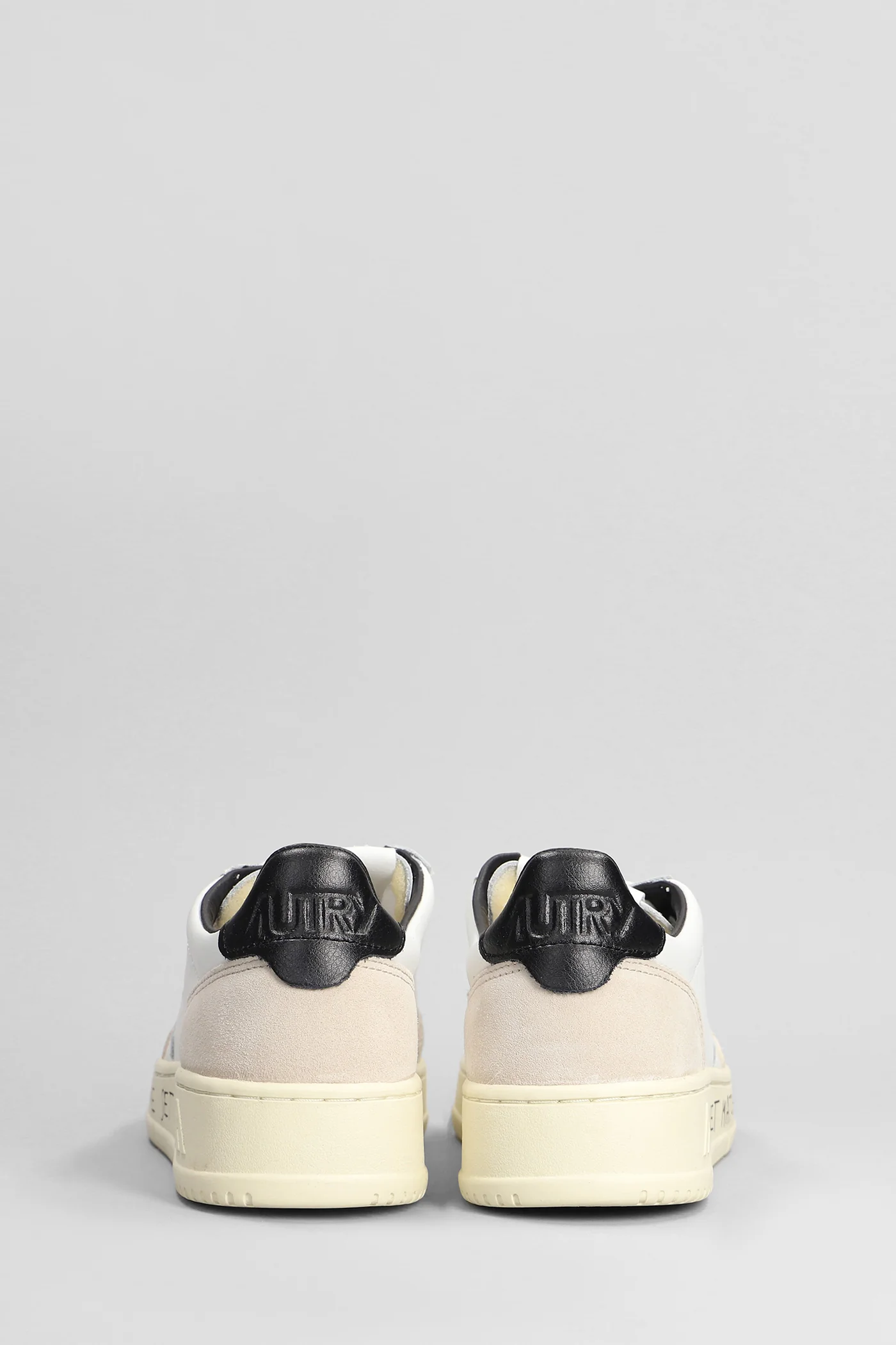 Medalist Low Sneakers in white suede and leather - Image 4