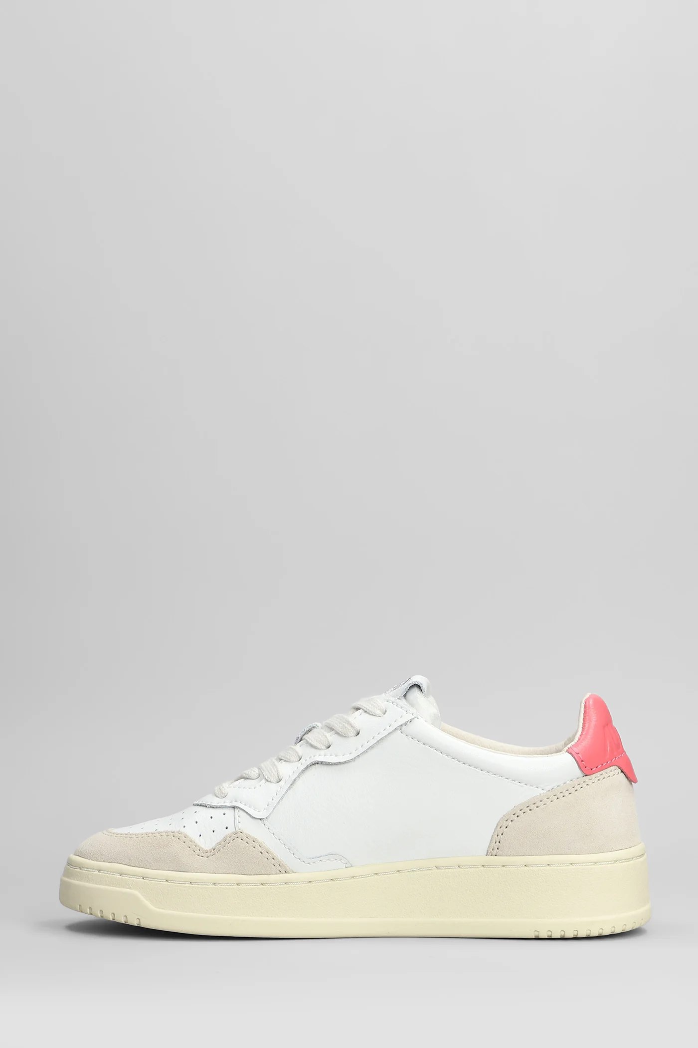 Medalist Low Sneakers in white suede and leather - Image 3