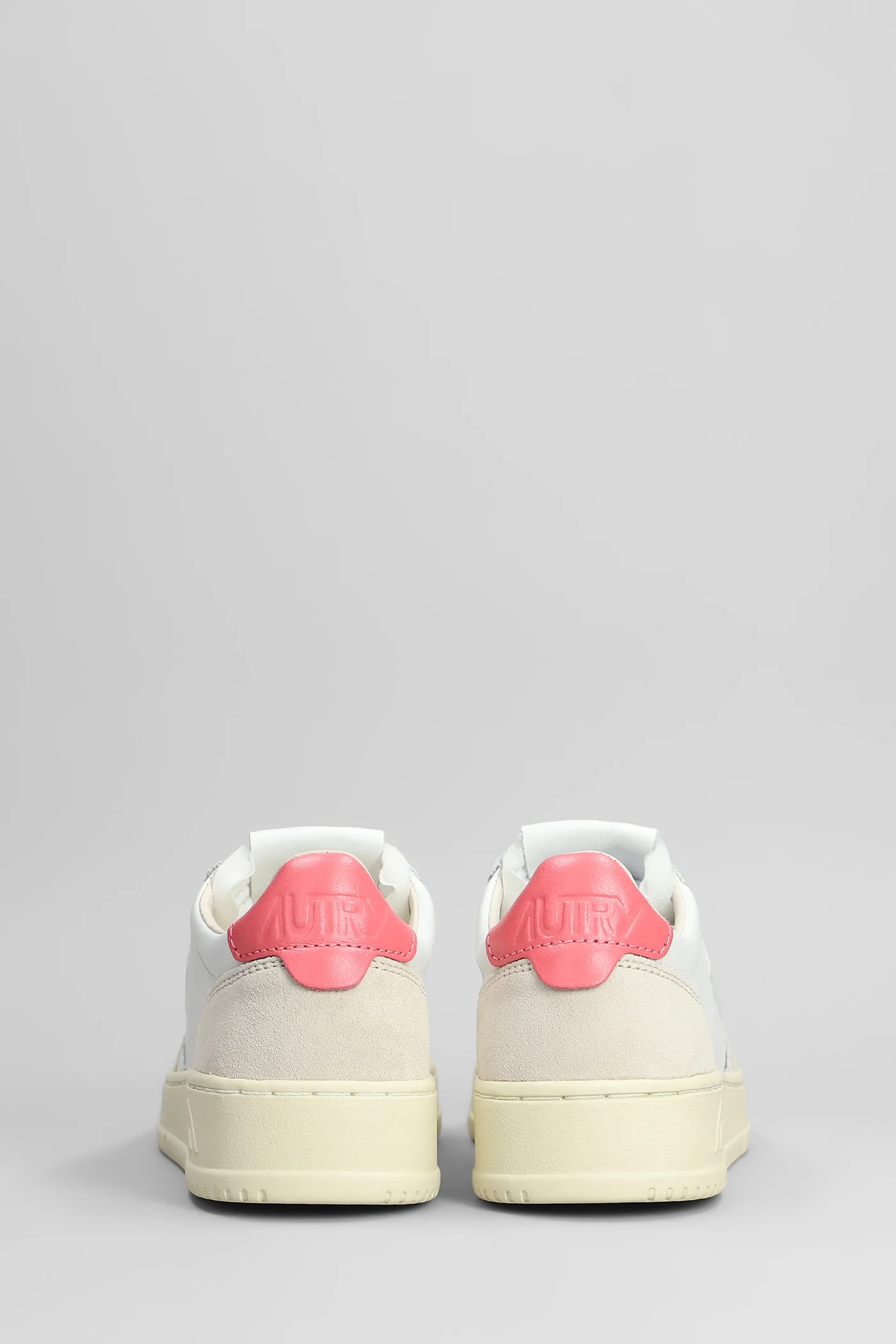 Medalist Low Sneakers in white suede and leather - Image 4