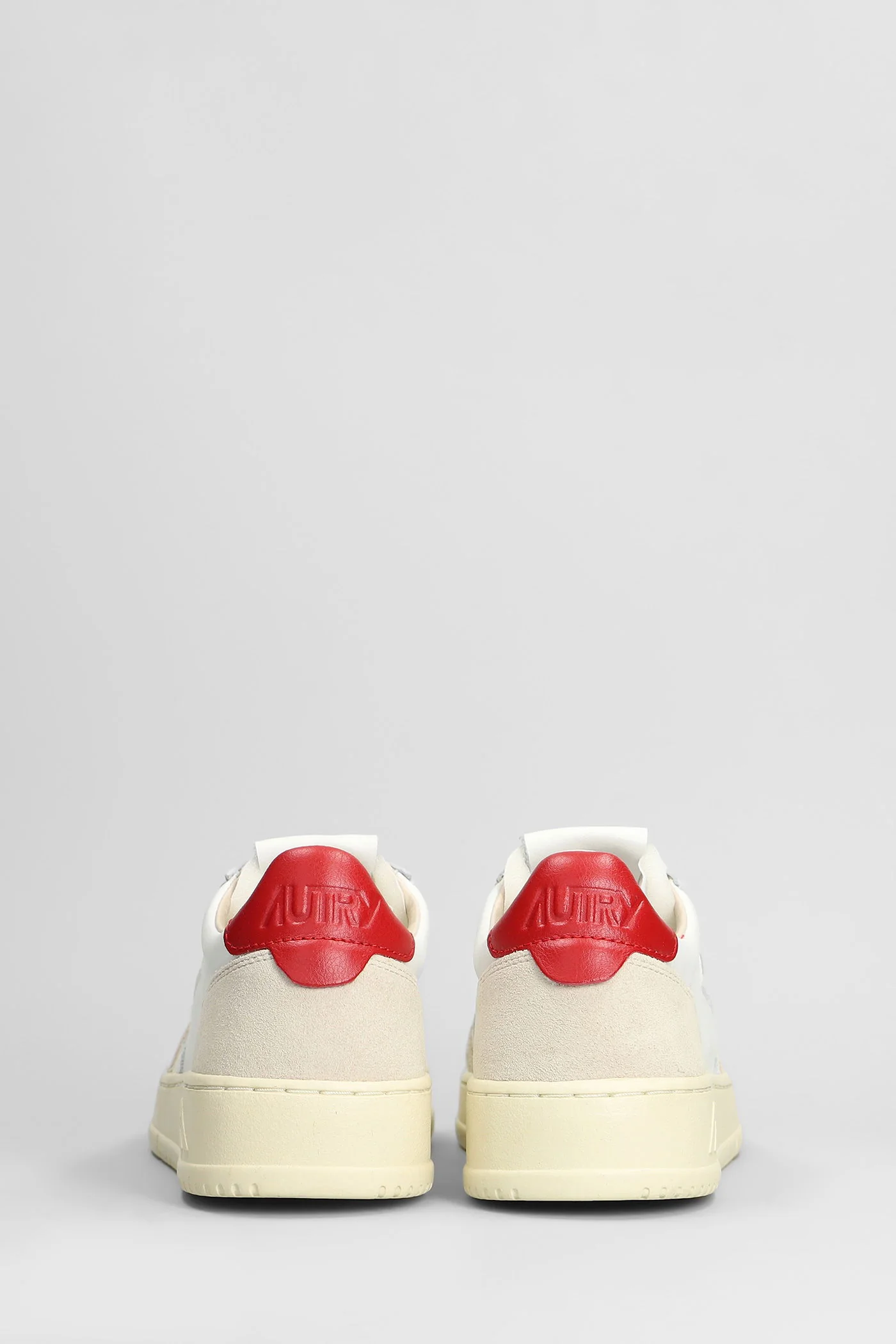 Medalist Low Sneakers in white suede and leather - Image 4