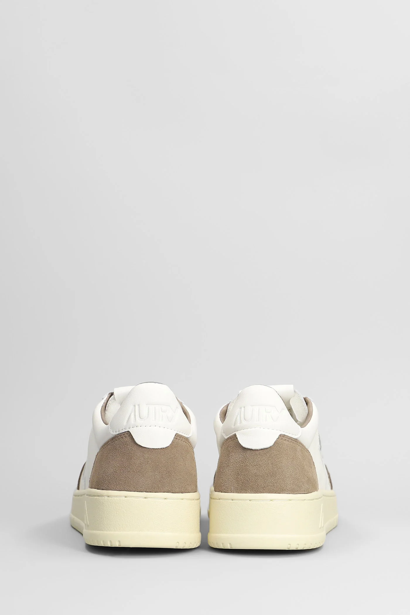 Medalist Low Sneakers in white suede and leather - Image 4