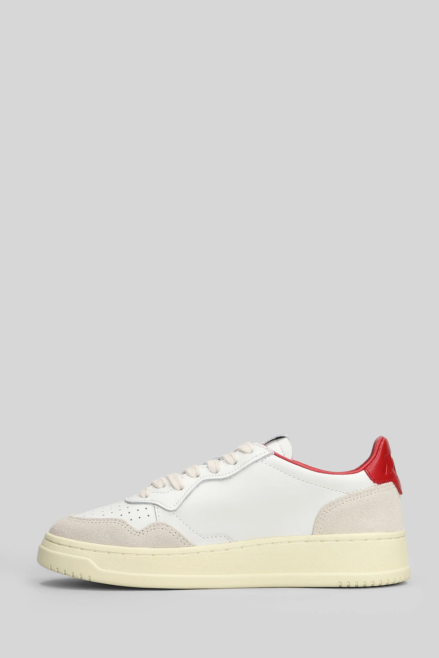 Medalist low Sneakers in white suede and leather - Image 3