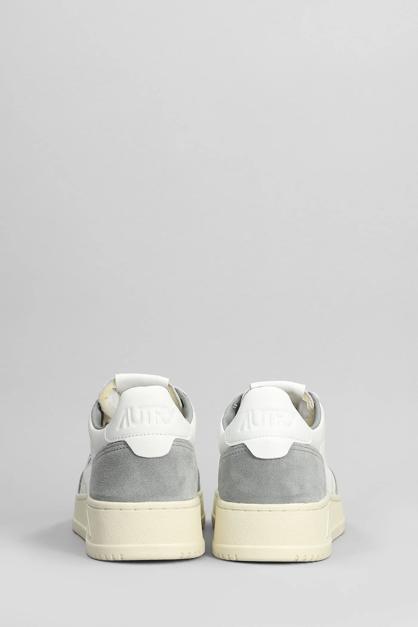 Medalist Sneakers in white suede and leather - Image 4