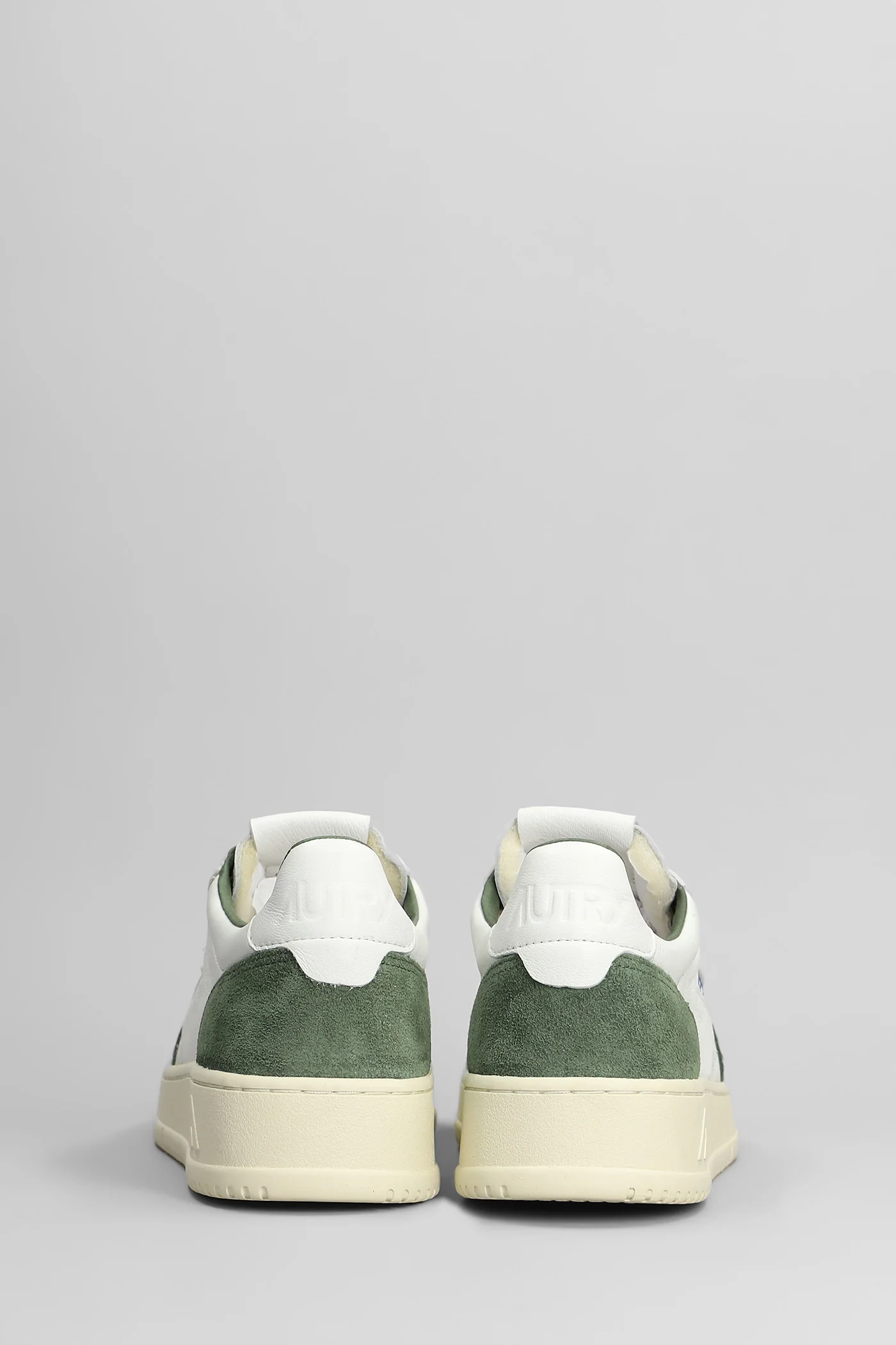 Medalist Sneakers in white suede and leather - Image 4