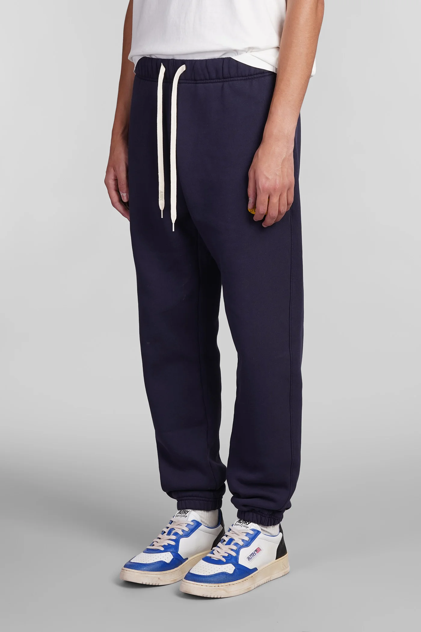 Pants in blue cotton - Image 4