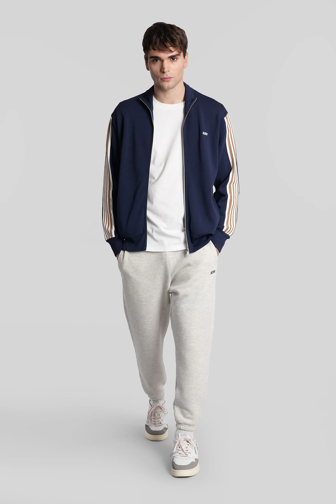 Pants in grey cotton - Image 2