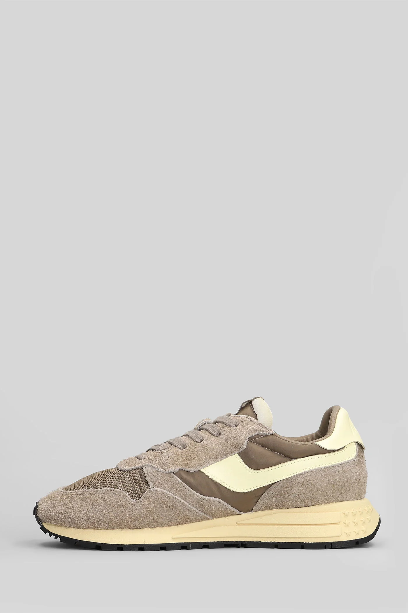 Reelwind Low Sneakers in brown Suede and fabric - Image 3