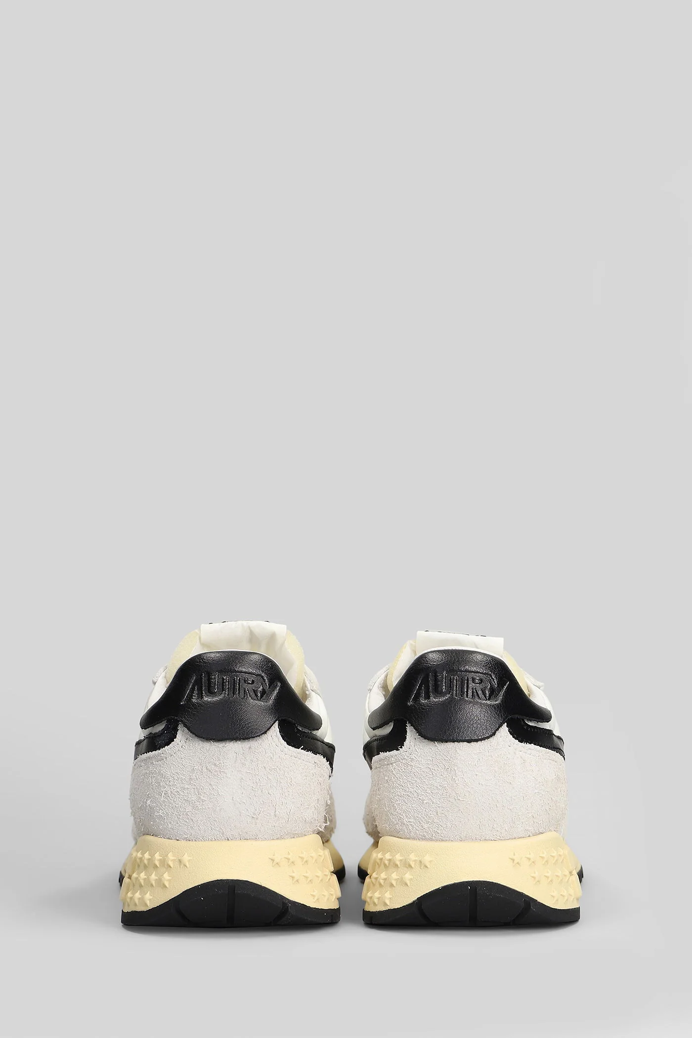 Reelwind Low Sneakers in white Suede and fabric - Image 4