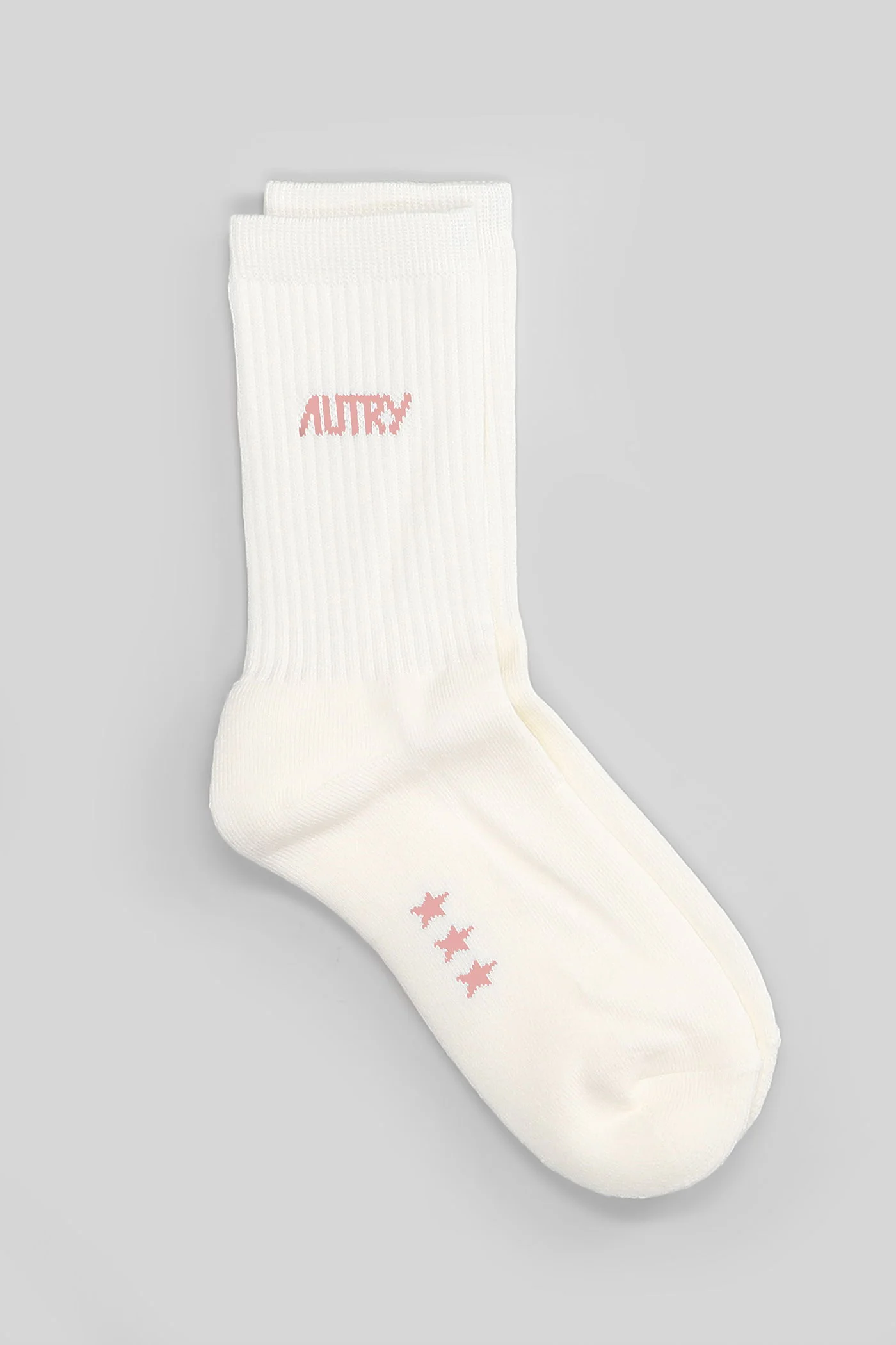 Socks in white cotton
