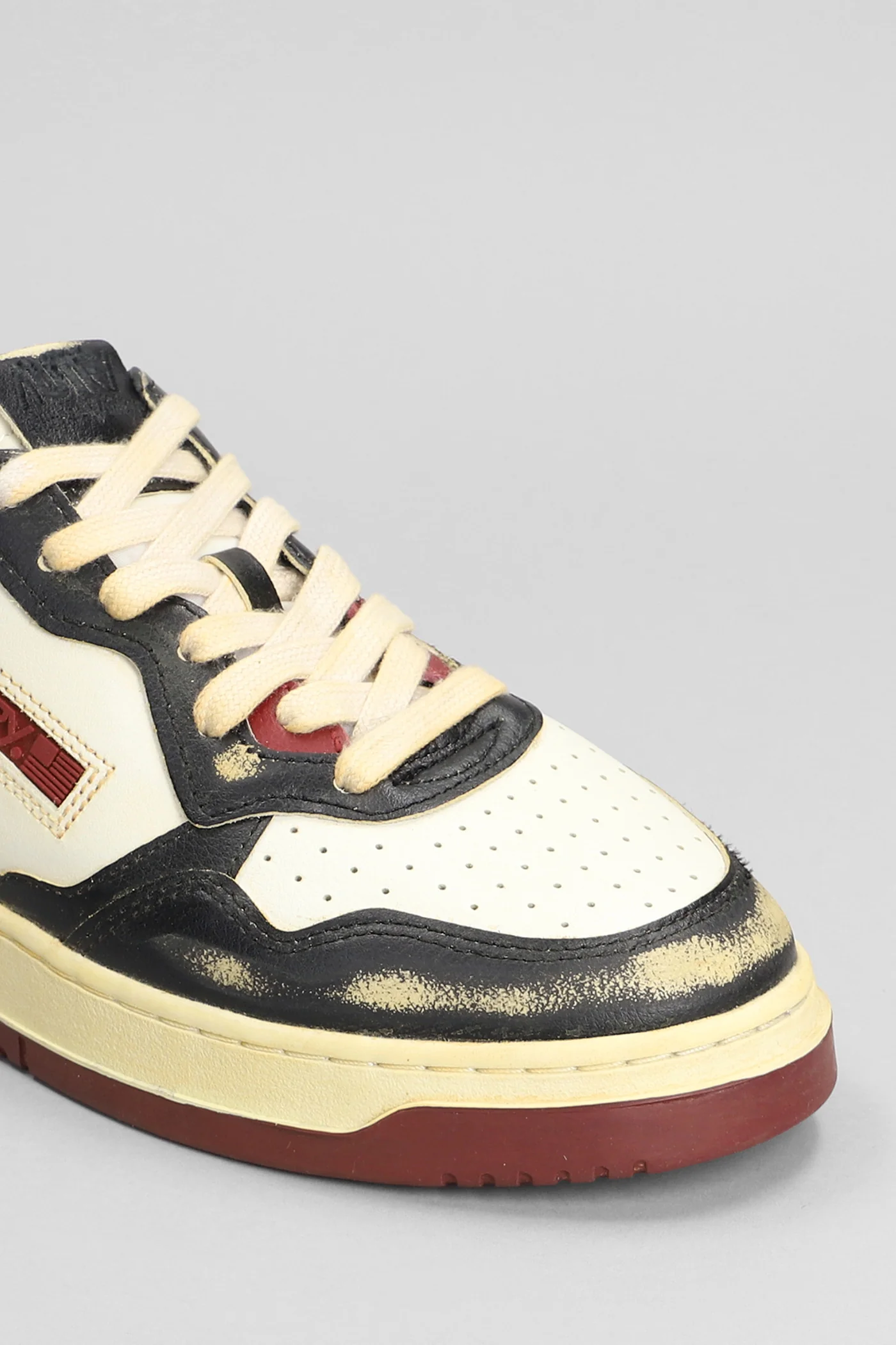 Sup Vint Low Sneakers in black leather - Image 5