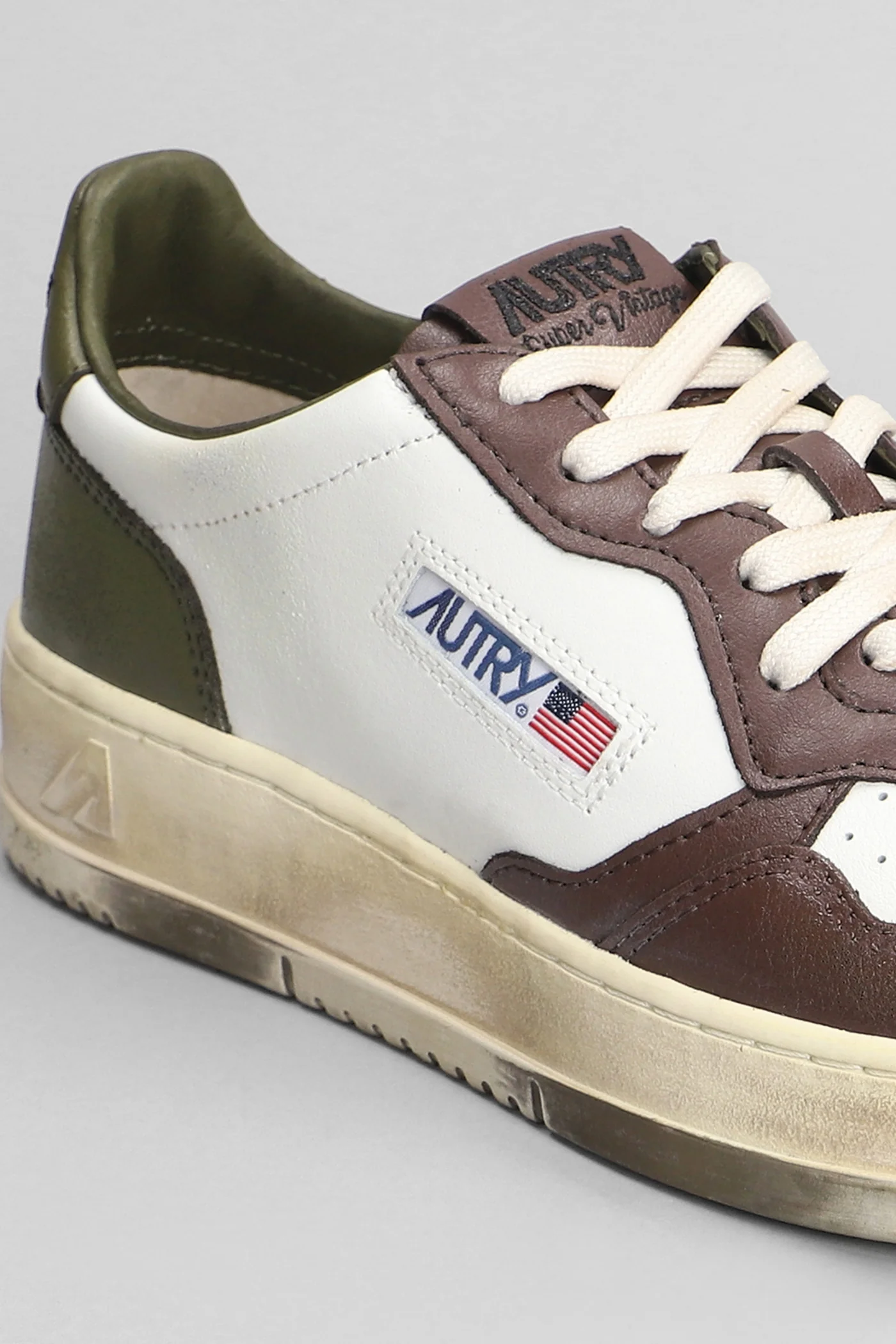 Sup Vint Low Sneakers in brown leather - Image 5
