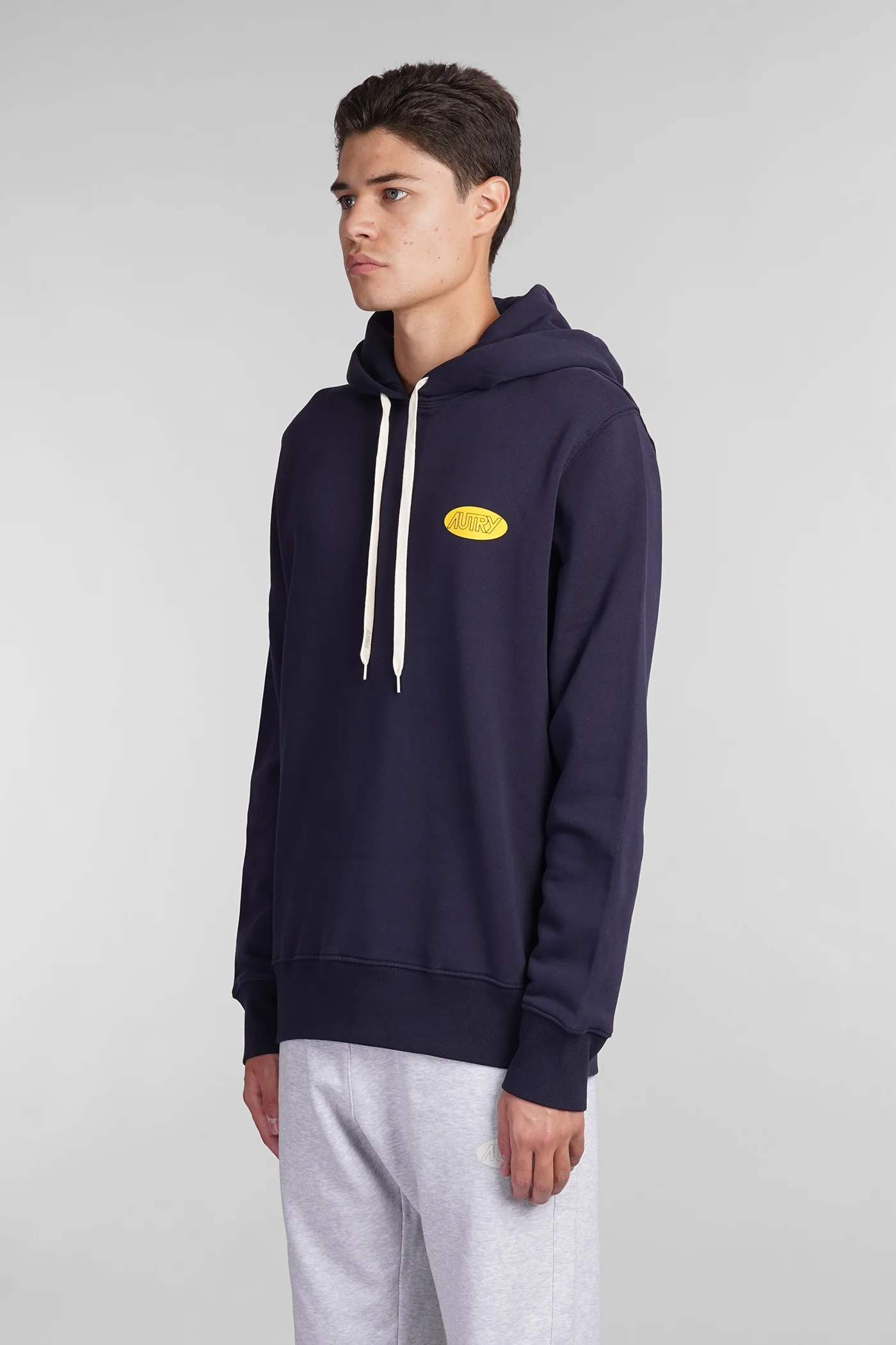 Sweatshirt in blue cotton - Image 4