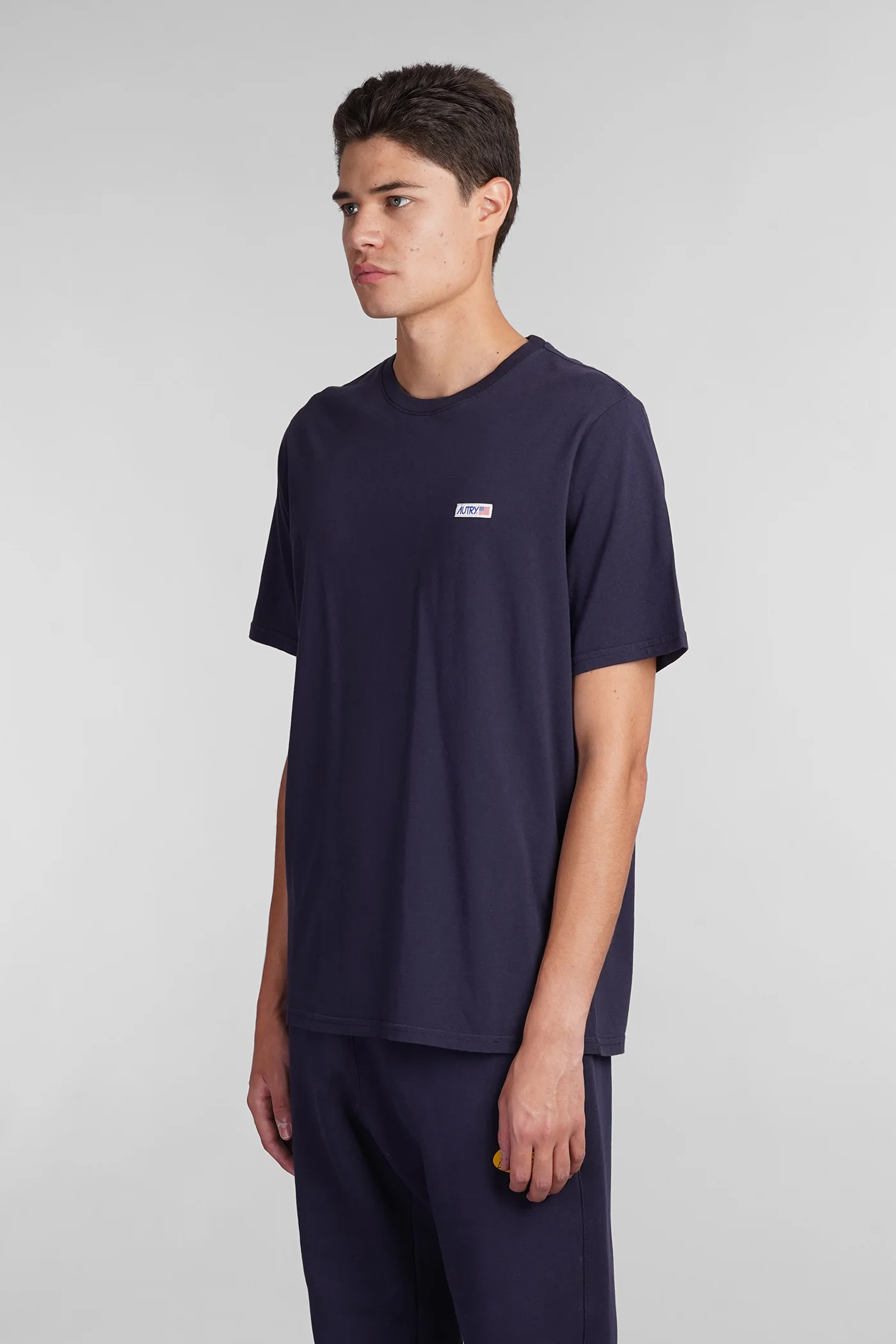 T-Shirt in blue cotton - Image 4