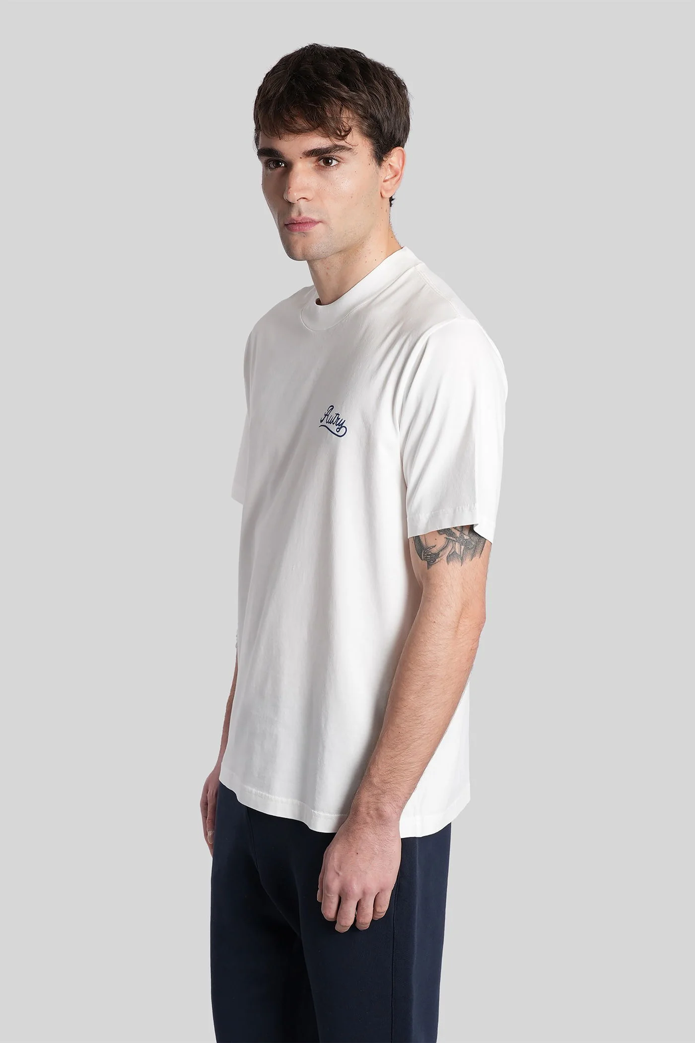 T-Shirt in white cotton - Image 4