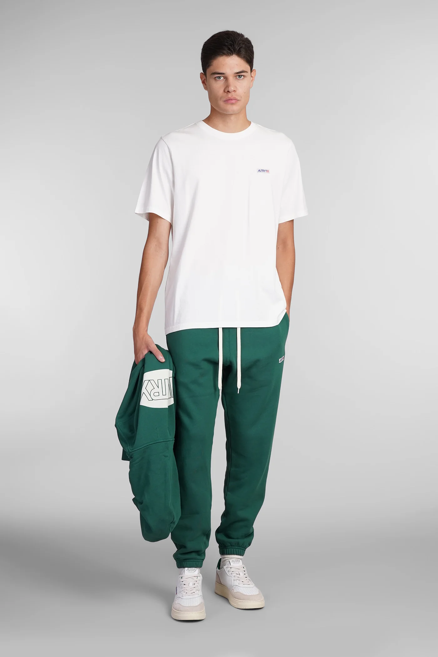 T-Shirt in white cotton - Image 2
