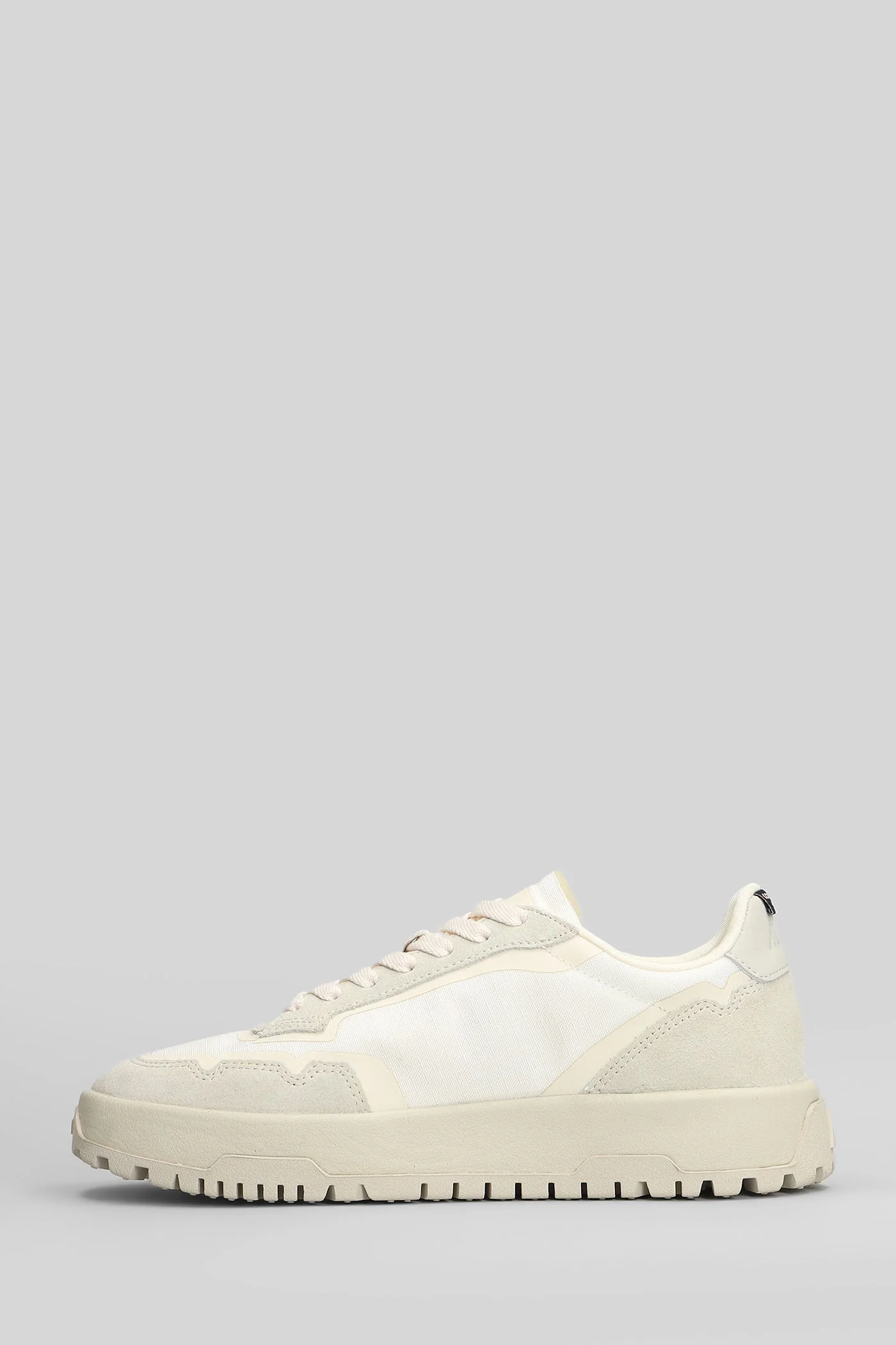 Wildpace Low Sneakers in white Suede and fabric - Image 8