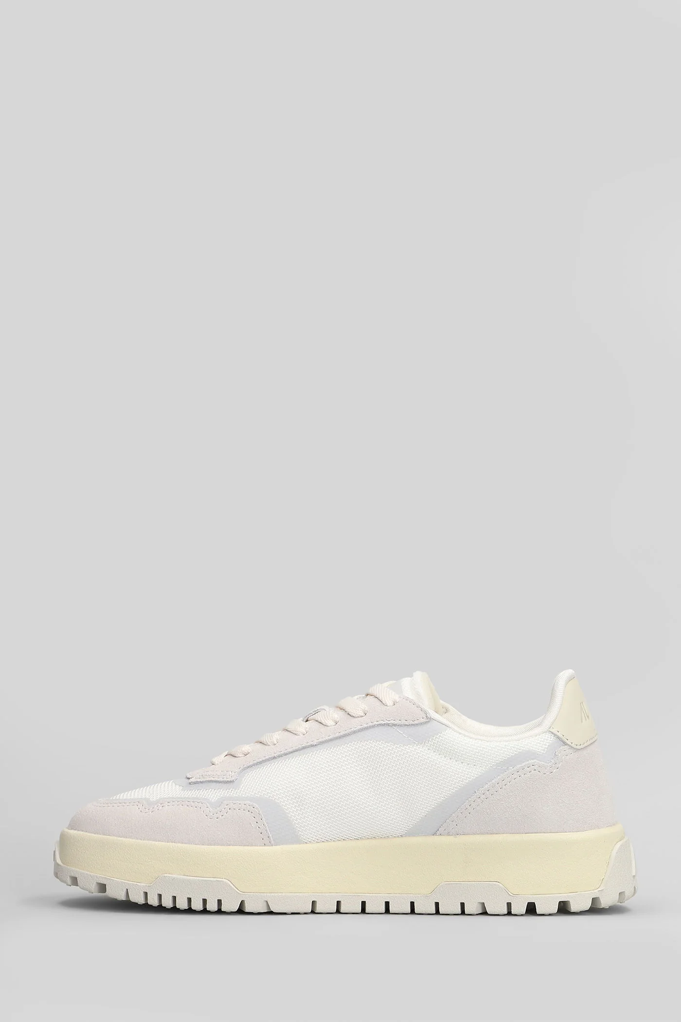 Wildpace Low Sneakers in white Suede and fabric - Image 3
